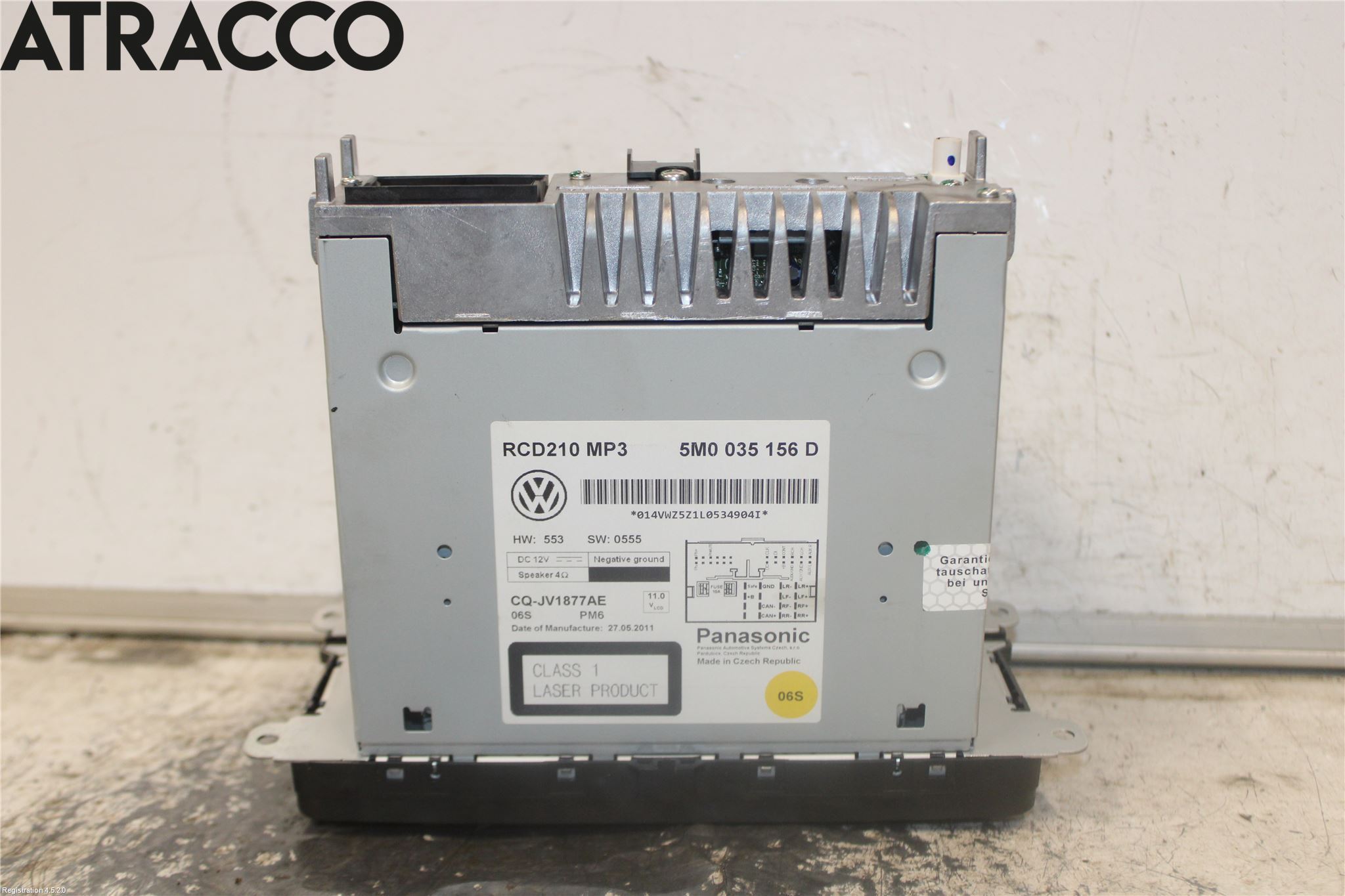 Volkswagen VW POLO 10-17 Radio