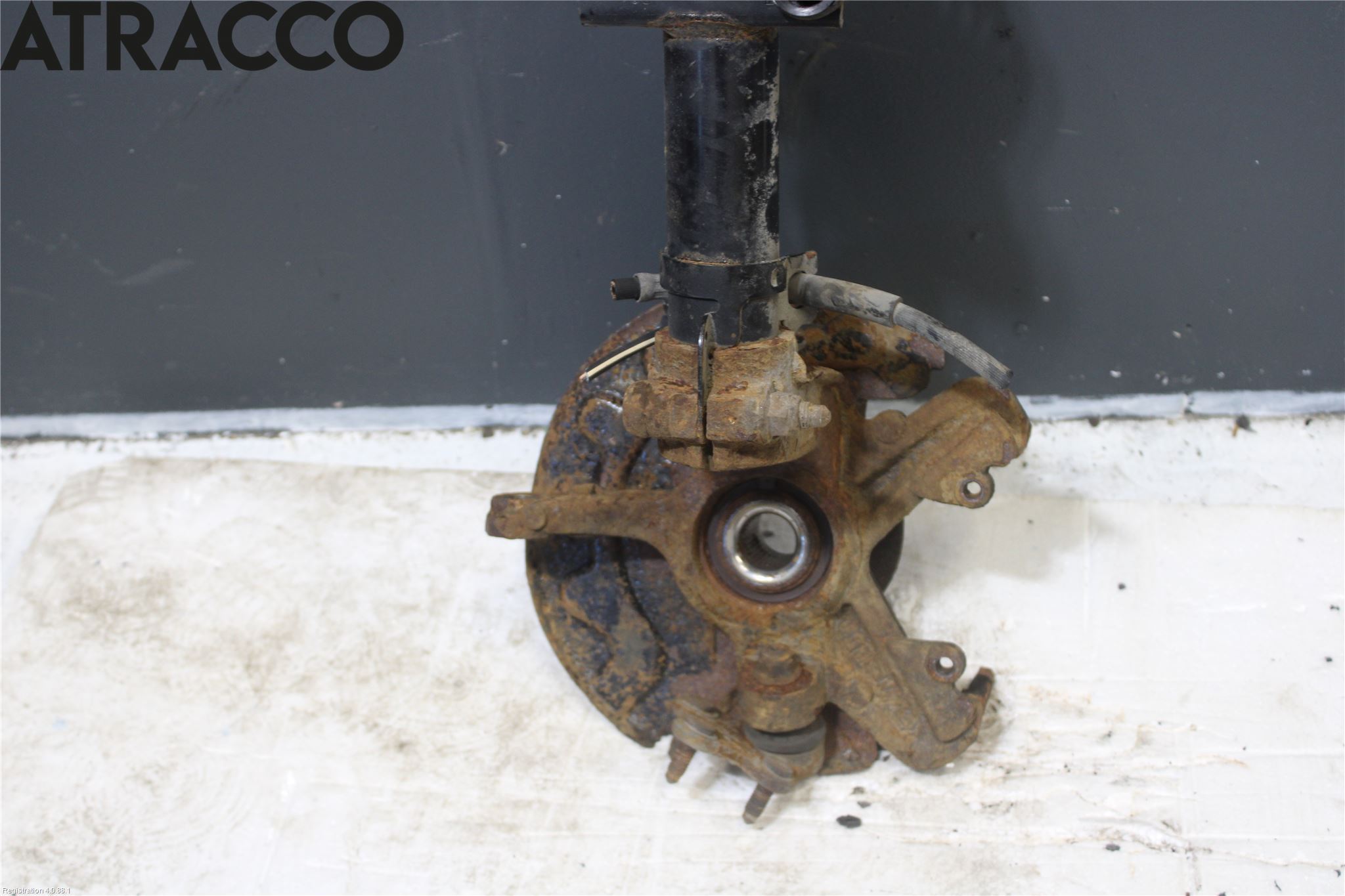 Volkswagen VW POLO 10-17 Fjäderben Fram Vänster