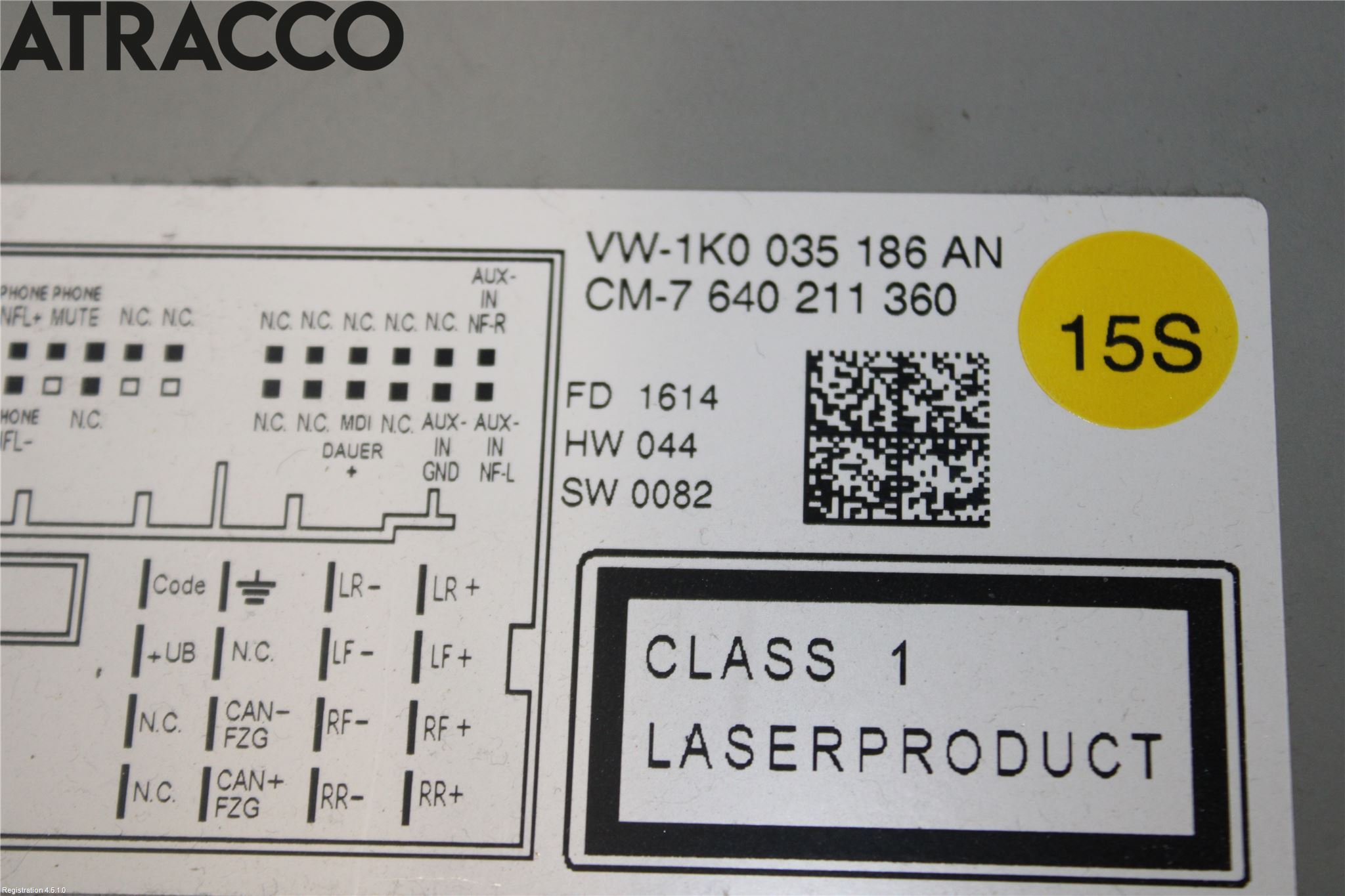 Volkswagen VW CADDY 11-15 Cd Radio - Multimediapanel