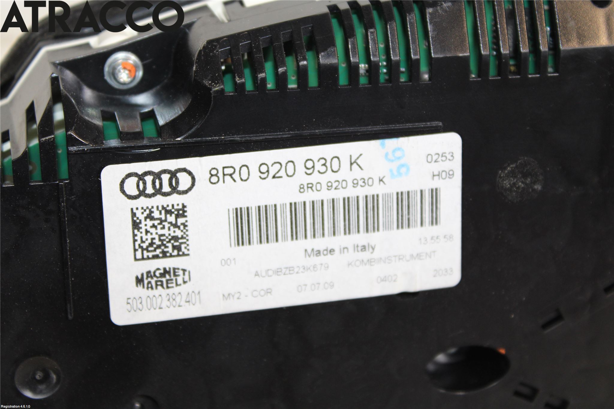 Audi Q5 09-16 Instrument Komb