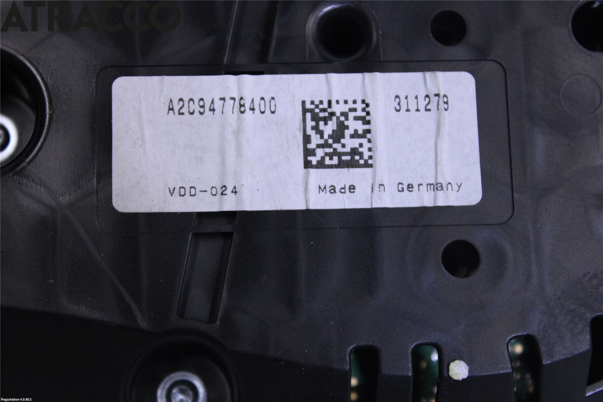 Volkswagen VW GOLF / E-GOLF VII 13-20 Instrument Hast