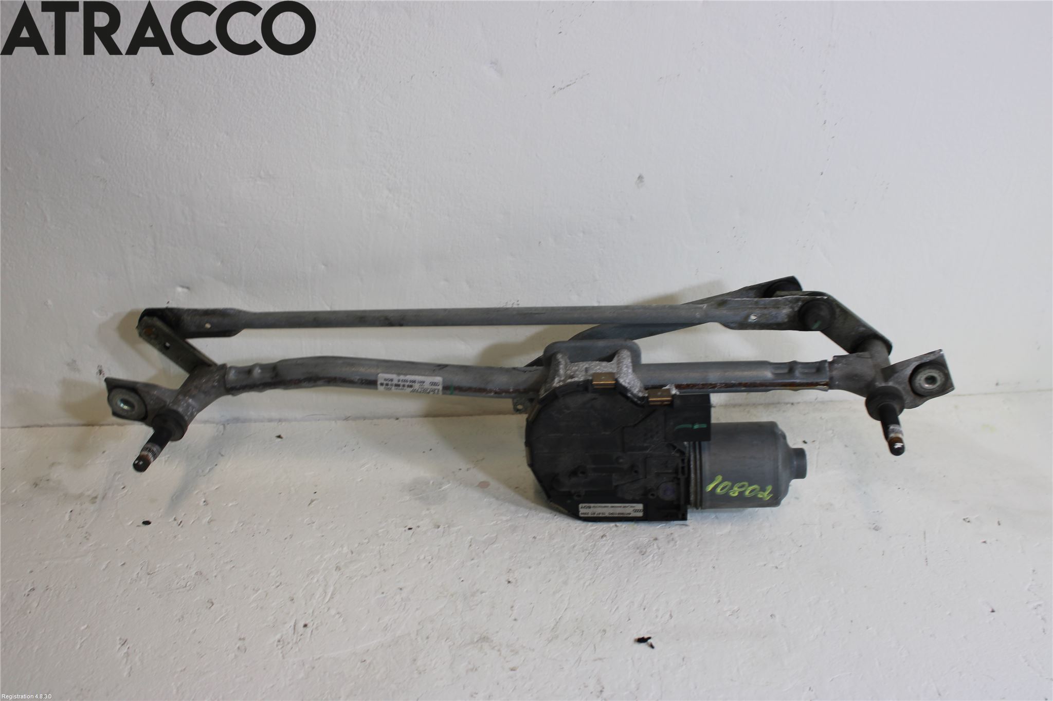 Audi A8/S8 4H 10-17 Torkarmotor Vindruta