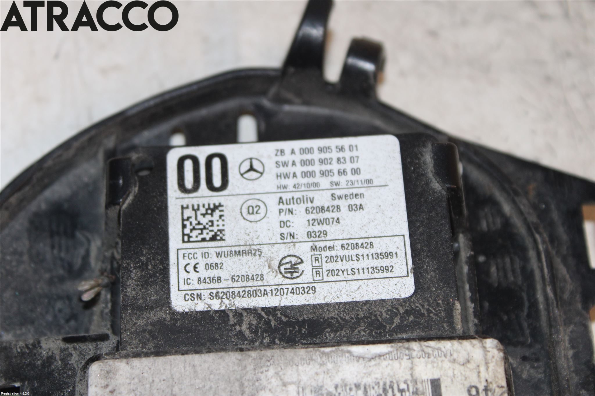 Mercedes-Benz MB B-KLASS (W246/W242) 12-19 Sensor Adaptiv Farthållare