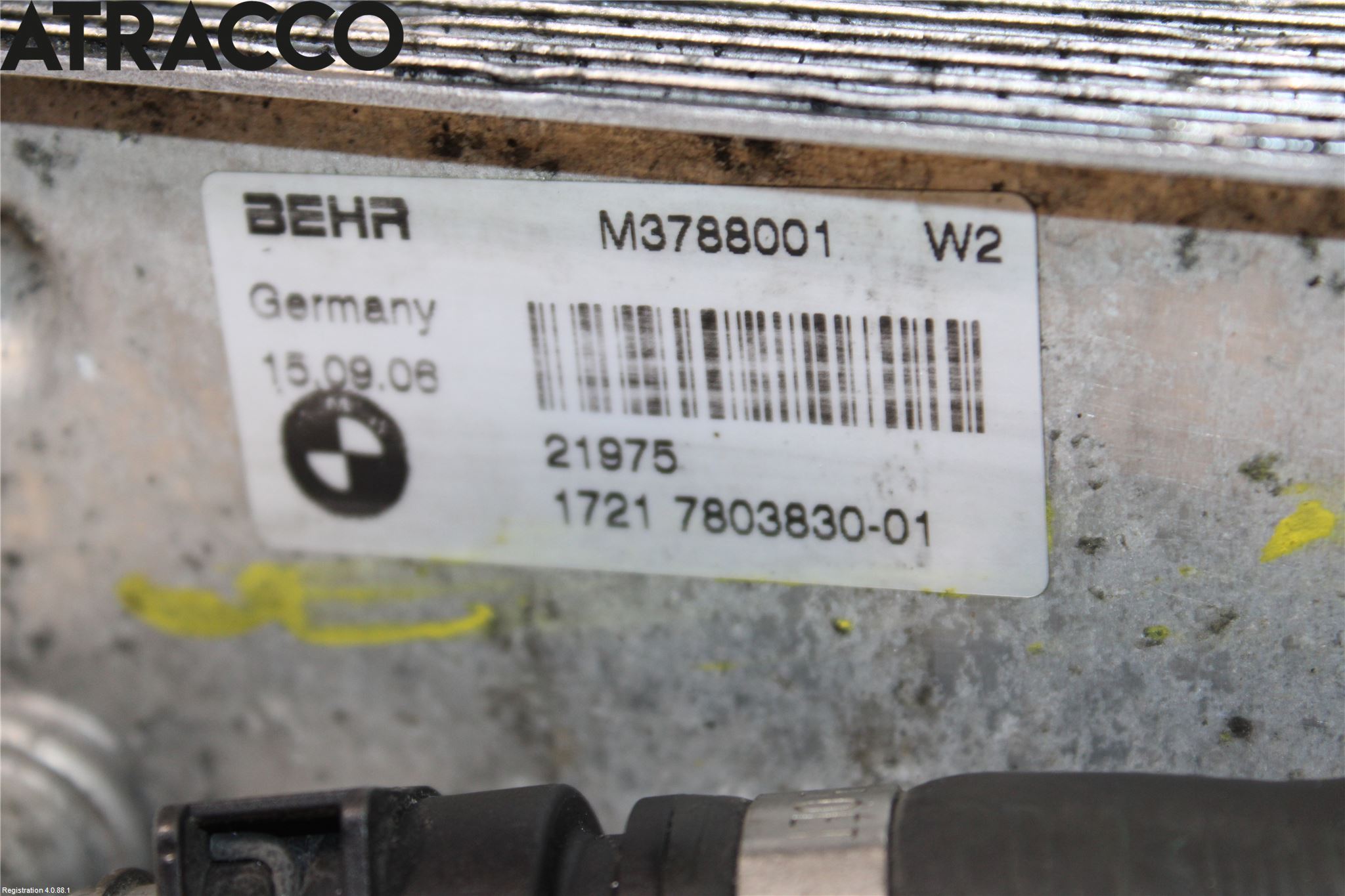 BMW 5 E60/61 Sed/Tou 02-10 Oljekylare Motor