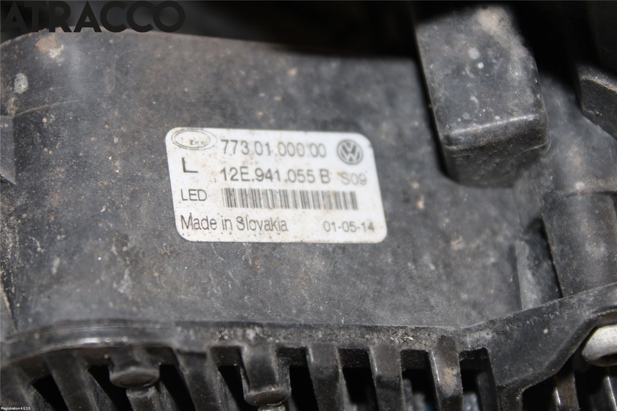 Volkswagen VW UP! / E-UP! Dimljus-Varselljus Fram
