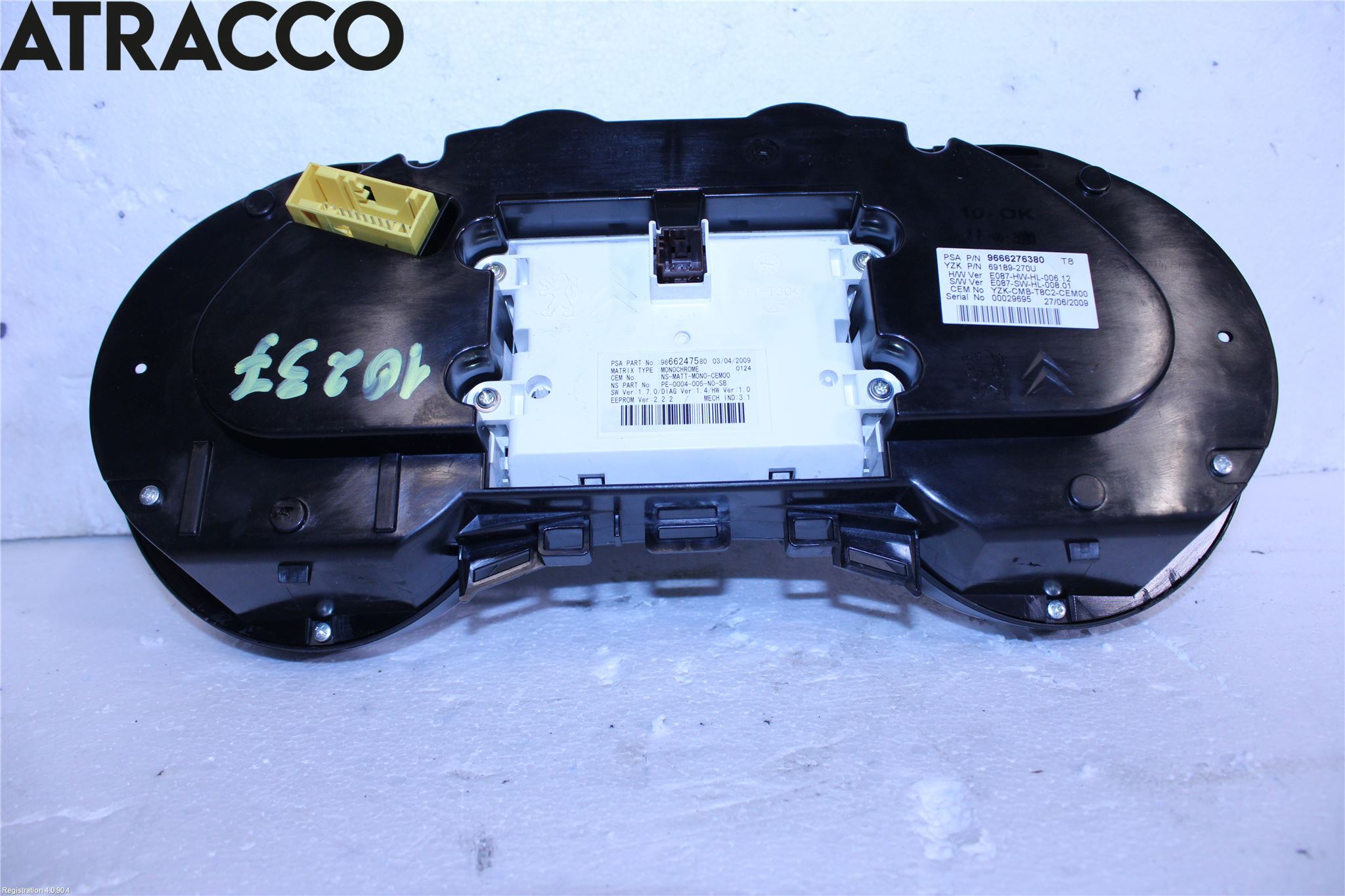 Peugeot 3008 09-16 Instrument Hast