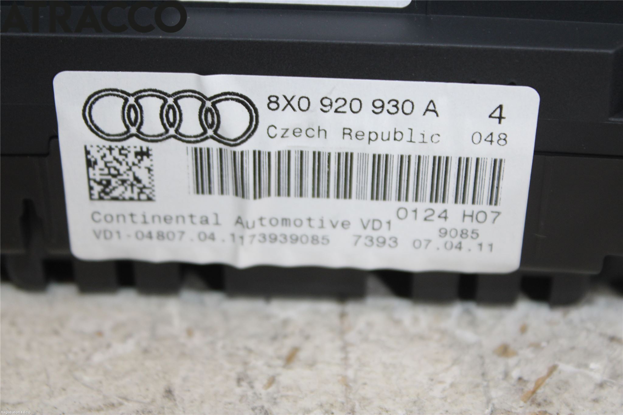 Audi A1/S1 11-18 Instrument Komb