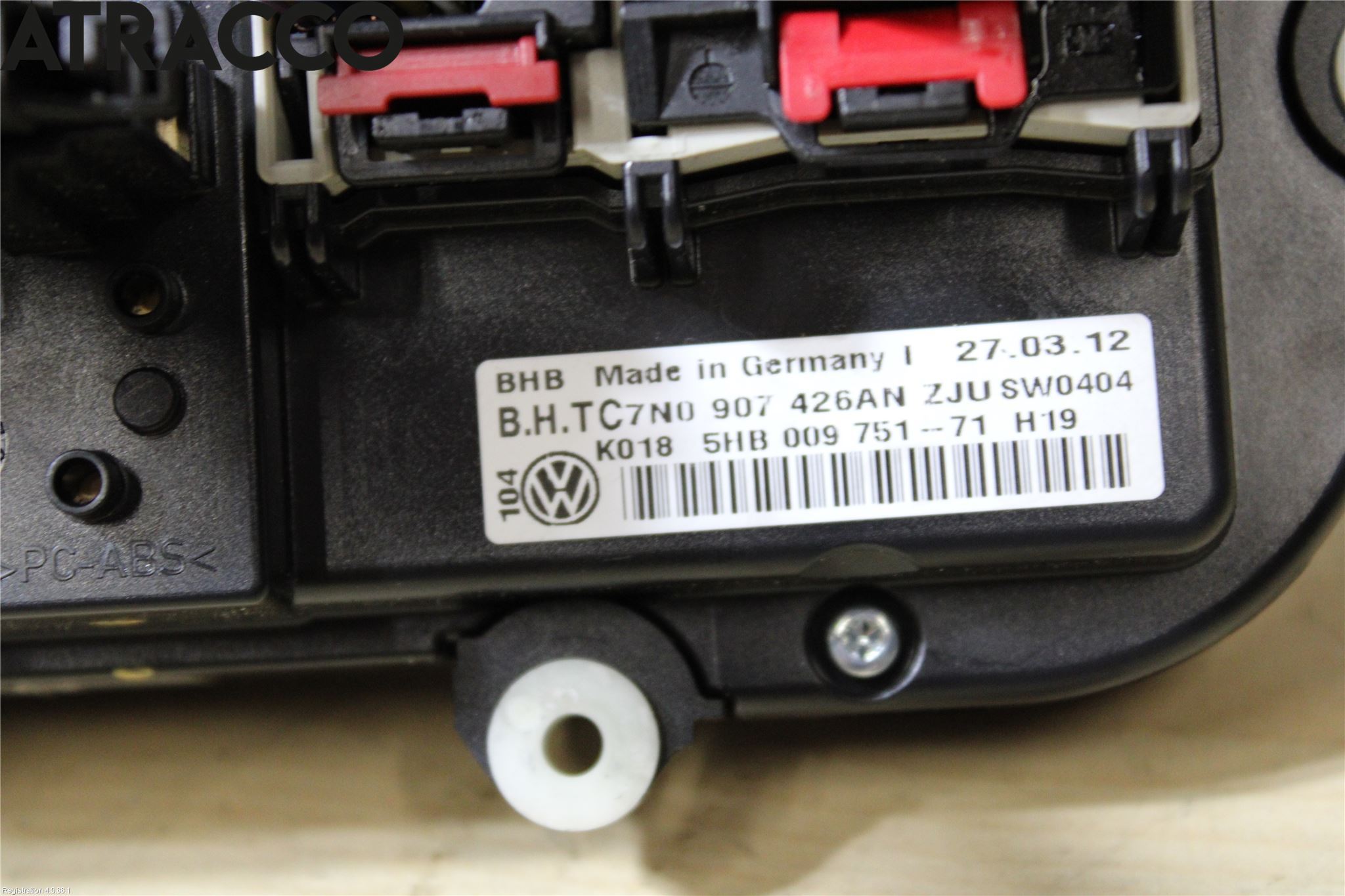 Volkswagen VW CADDY 11-15 Ac Styrenhet Ac Manöveren