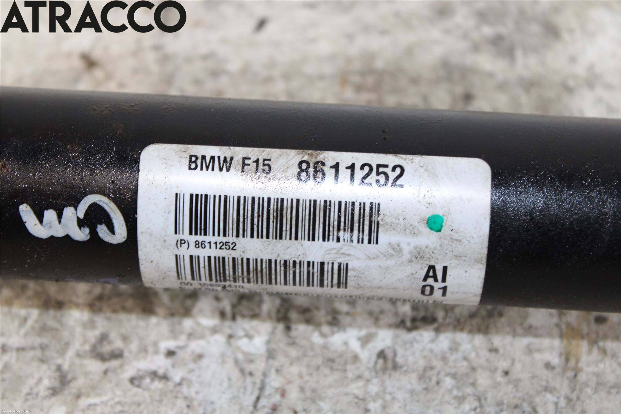 BMW X5 F15 13-18 Mellanaxel Främre