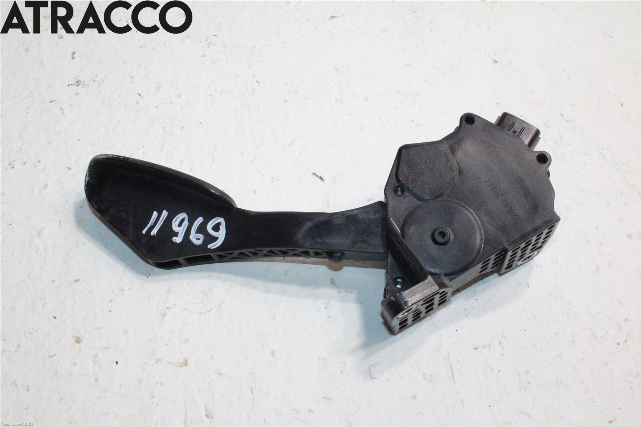 Toyota LANDCRUISER J150 10-23 Pedal Gas-Broms-Koppling