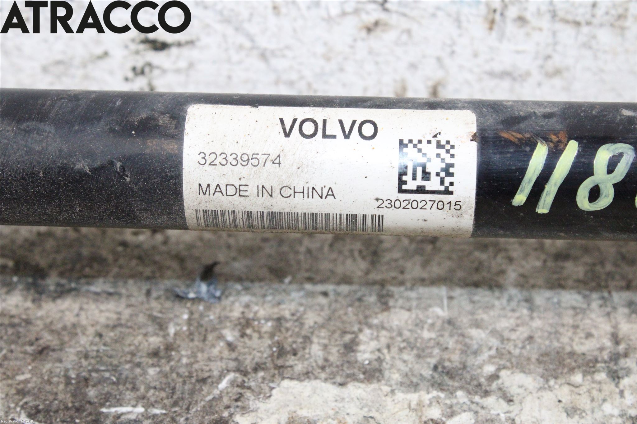 Volvo XC40/RECHARGE 18- Drivaxel Bak Vänster