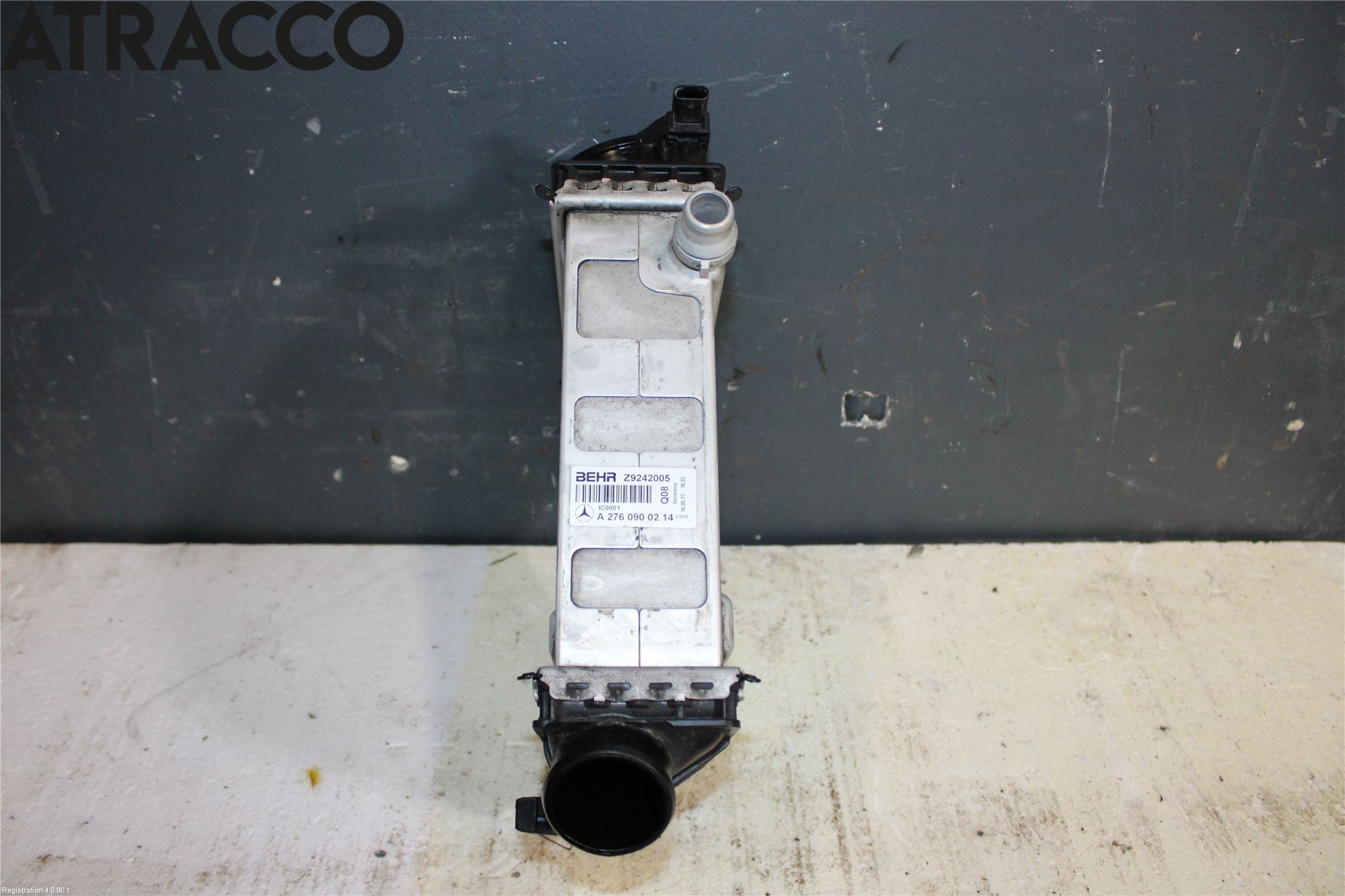 Mercedes-Benz MB GLC-KLASS (X253/C253) 15-22 Laddluft-Intercooler Kyl
