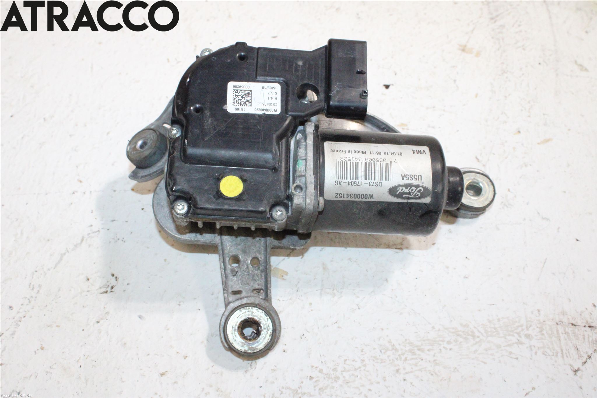 Ford MONDEO 15-22 Torkarmotor Vindruta