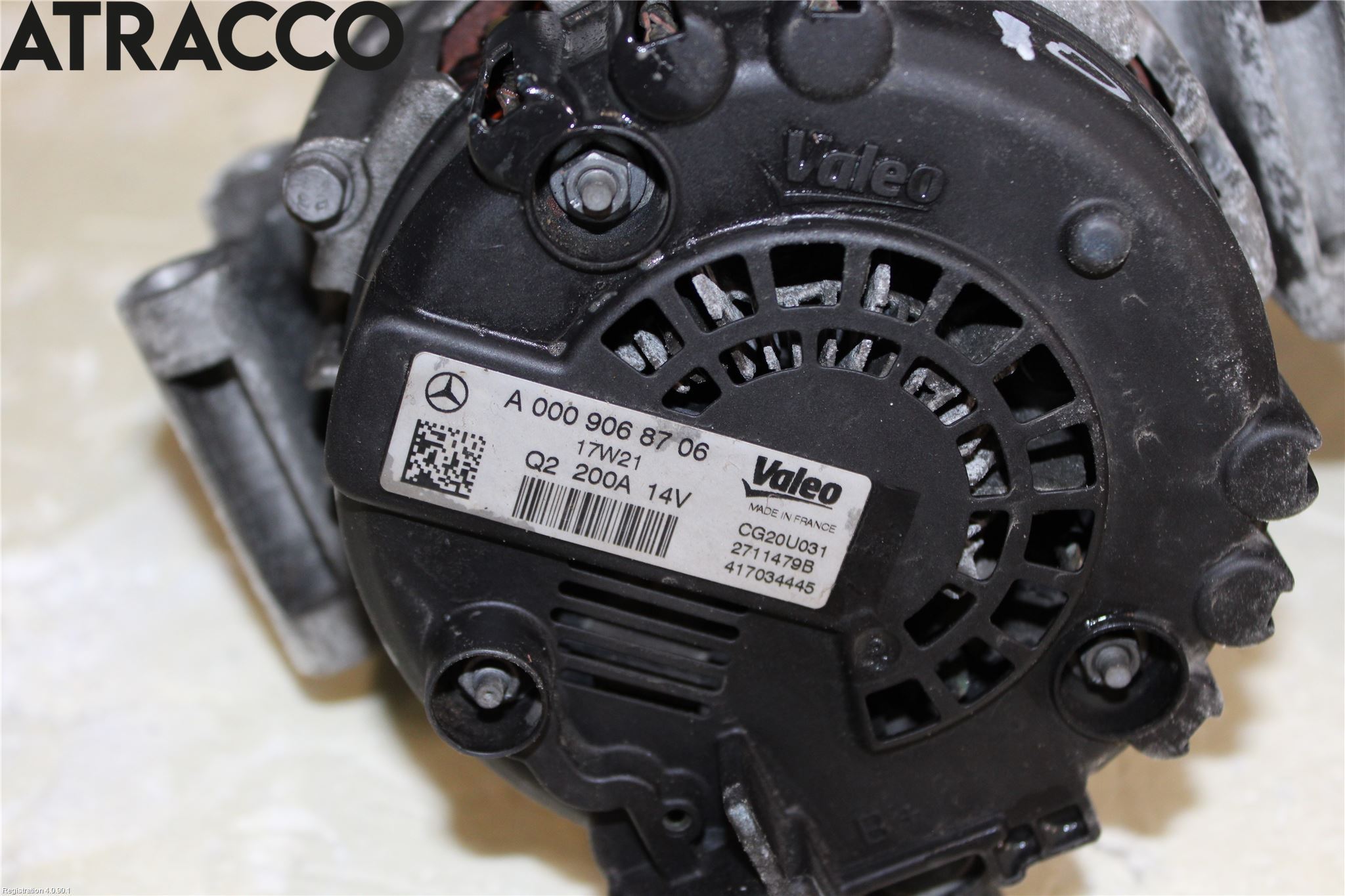 Mercedes-Benz MB GLC-KLASS (X253/C253) 15-22 Generator