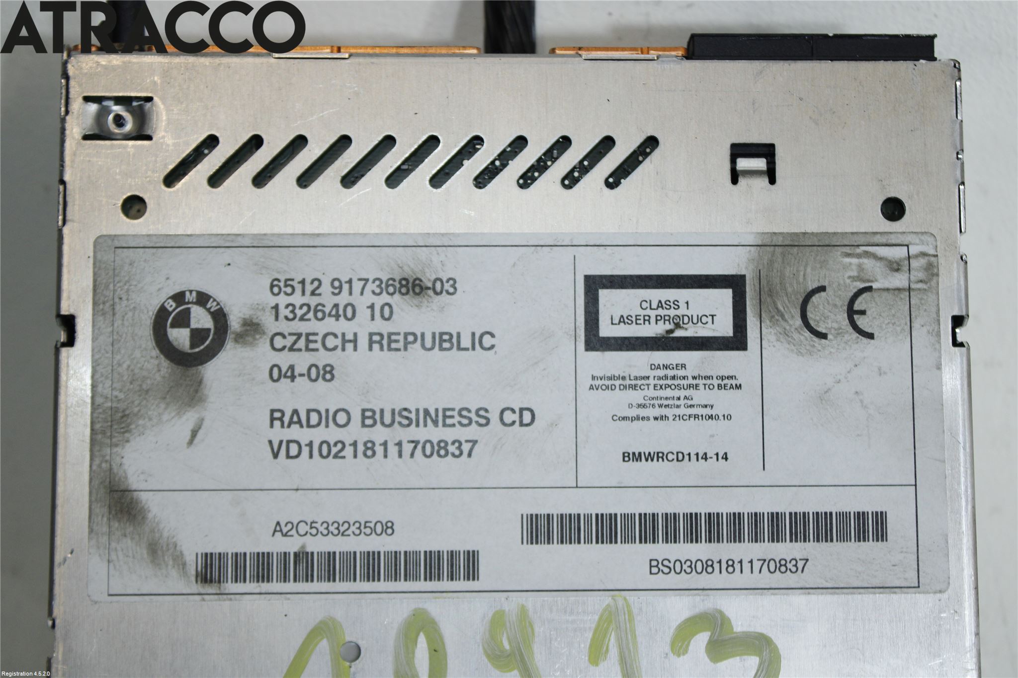 BMW X3 E83     03-10 Cd Radio - Multimediapanel