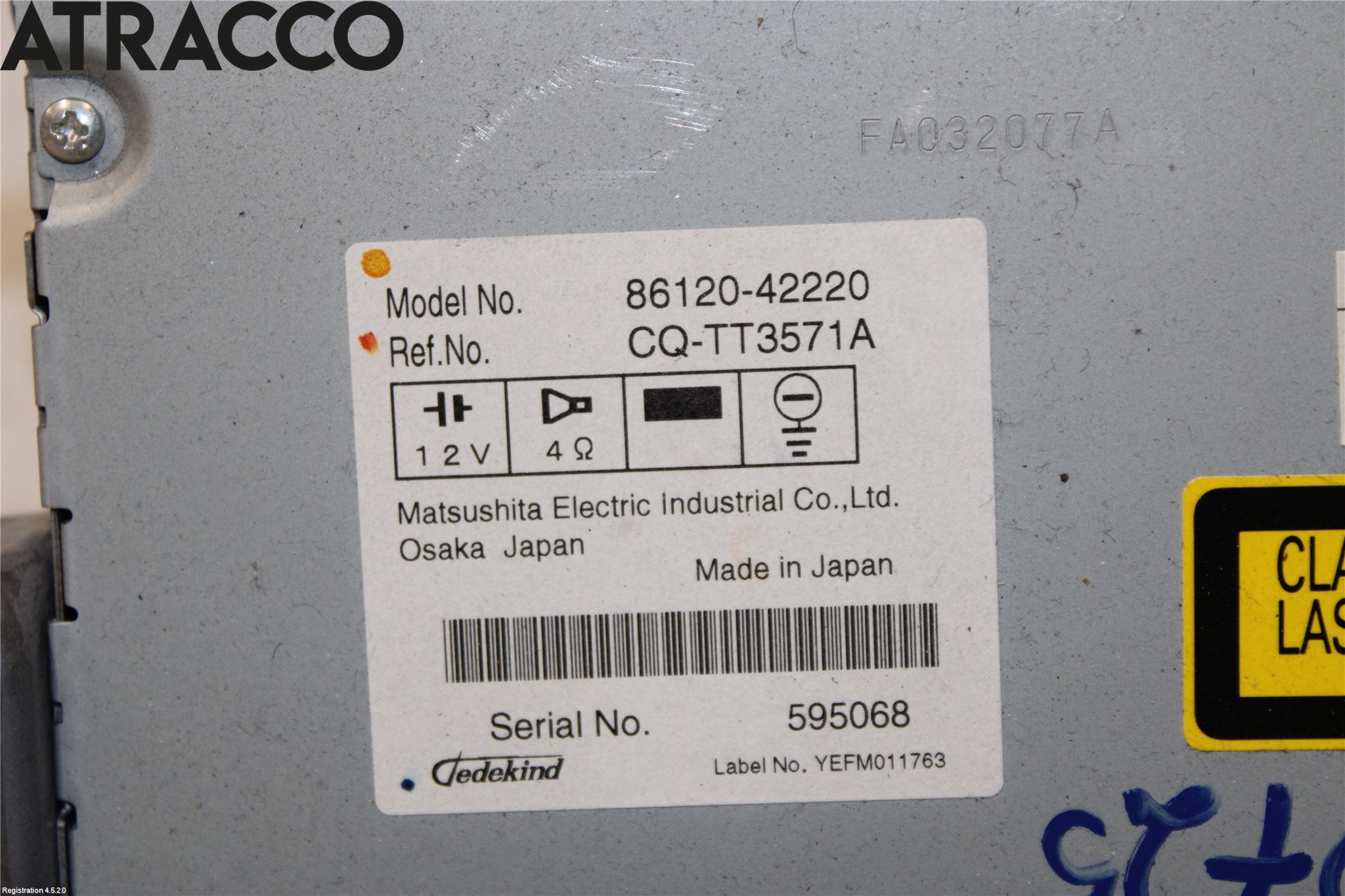 Toyota RAV 4 06-12 Cd Radio - Multimediapanel