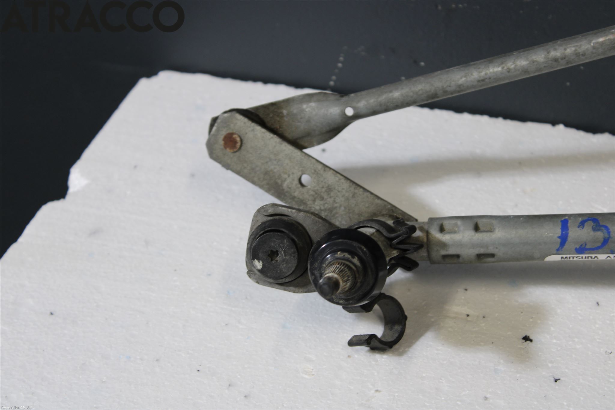 Volkswagen VW PASSAT 11-14 Torkarmotor Vindruta