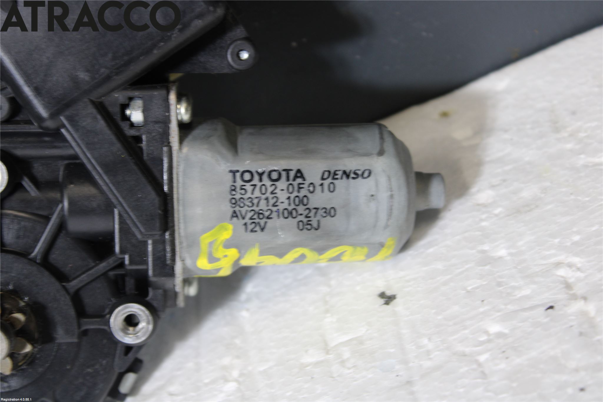 Toyota YARIS XP90 06-11 Fönsterhissmotor