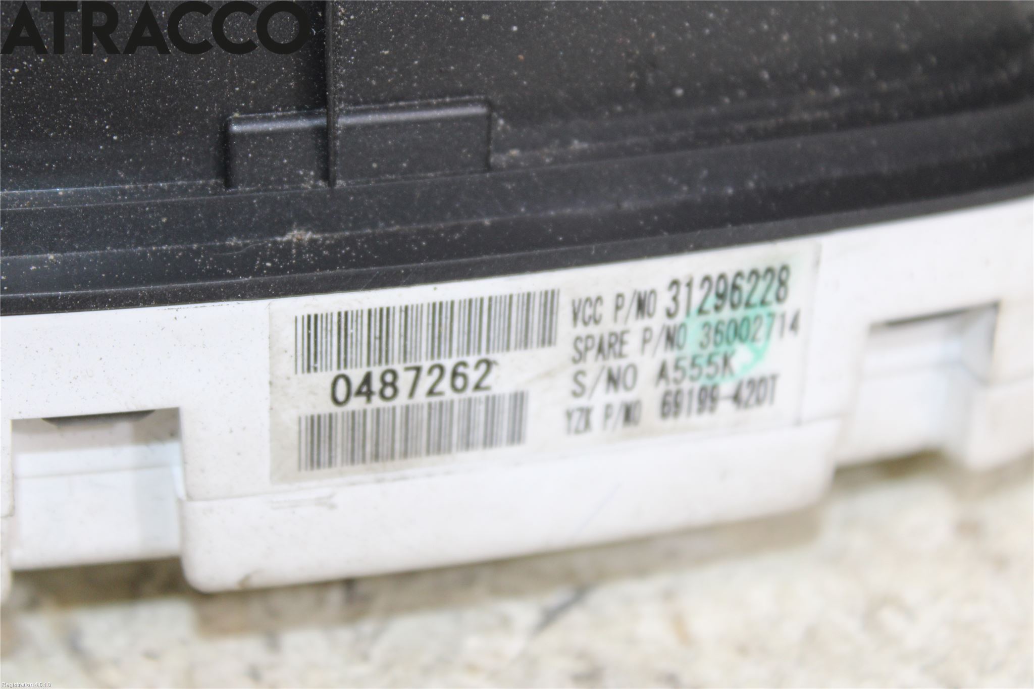 Volvo V50 08-12 Instrument Komb