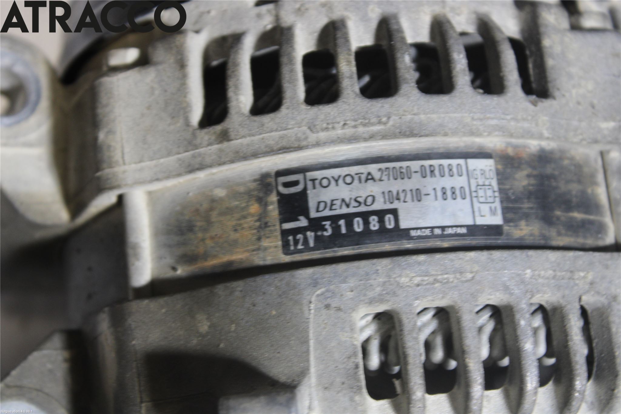 Toyota AVENSIS 09-15 Generator