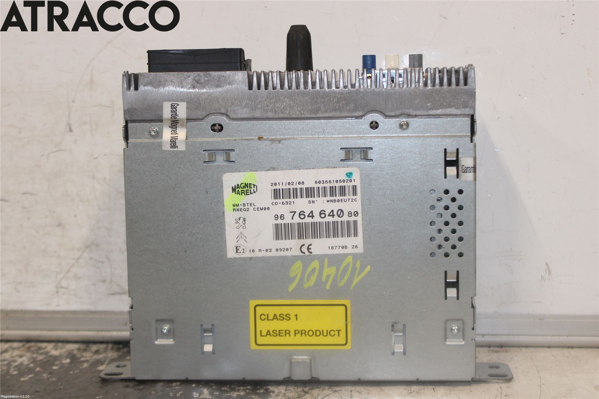 Peugeot 508 11-18 Cd Radio - Multimediapanel