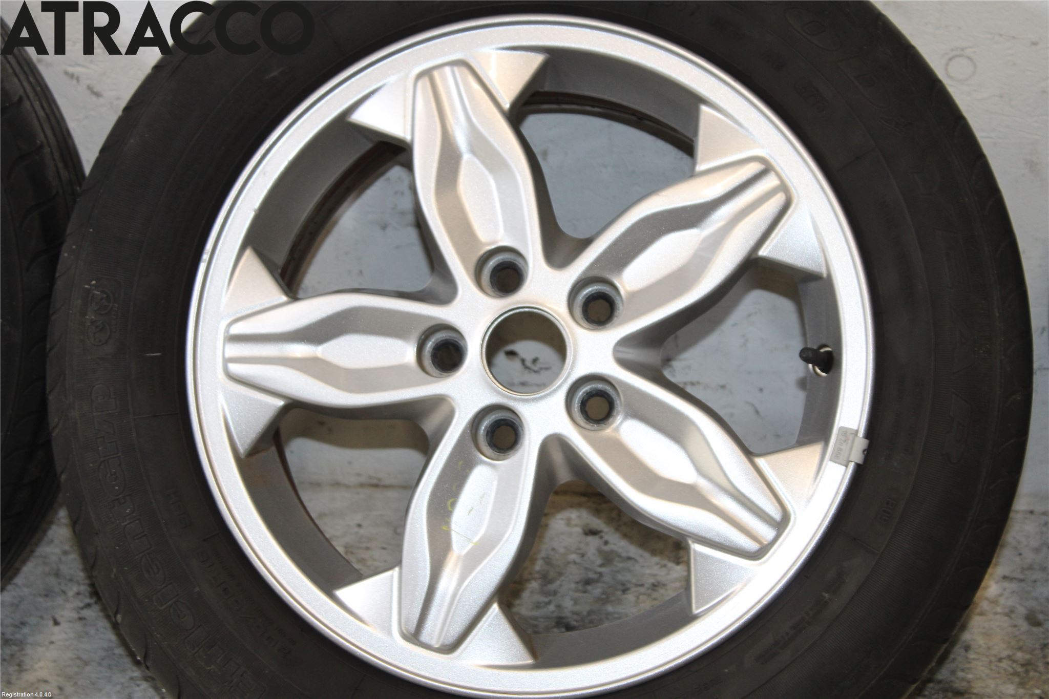 Volkswagen VW TOURAN 03-10 Sommardäck Alumfälg 4St
