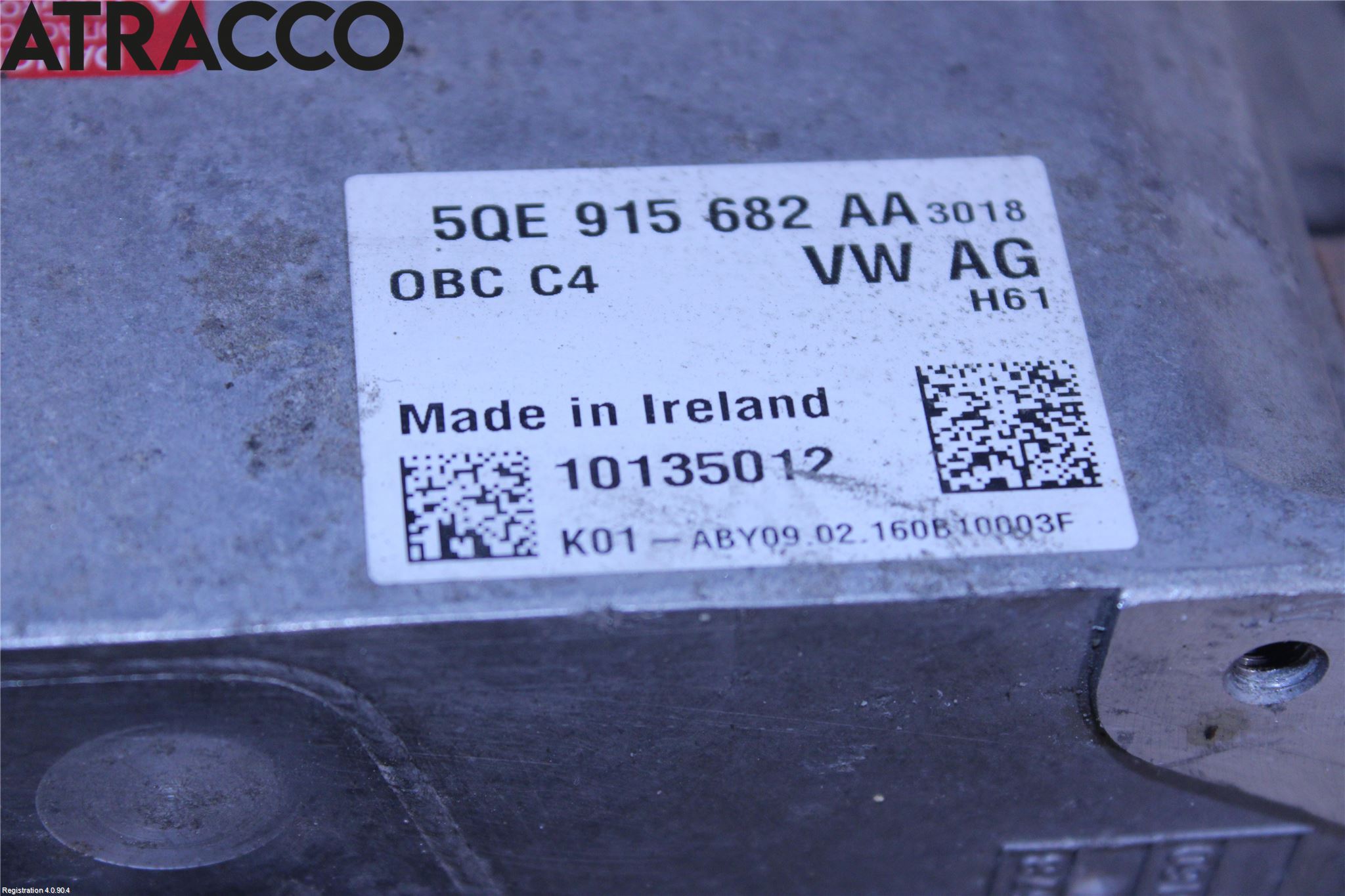 Volkswagen VW GOLF / E-GOLF VII 13-20 Batteriladdare Högspänning