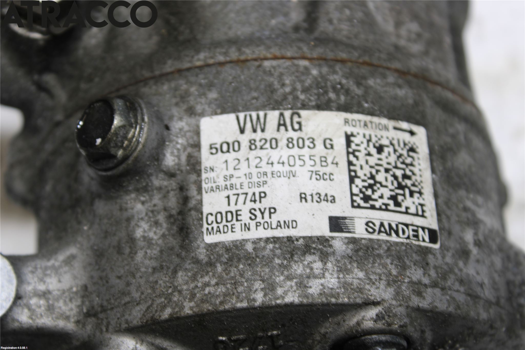 Volkswagen VW POLO 10-17 Ac Kompressor