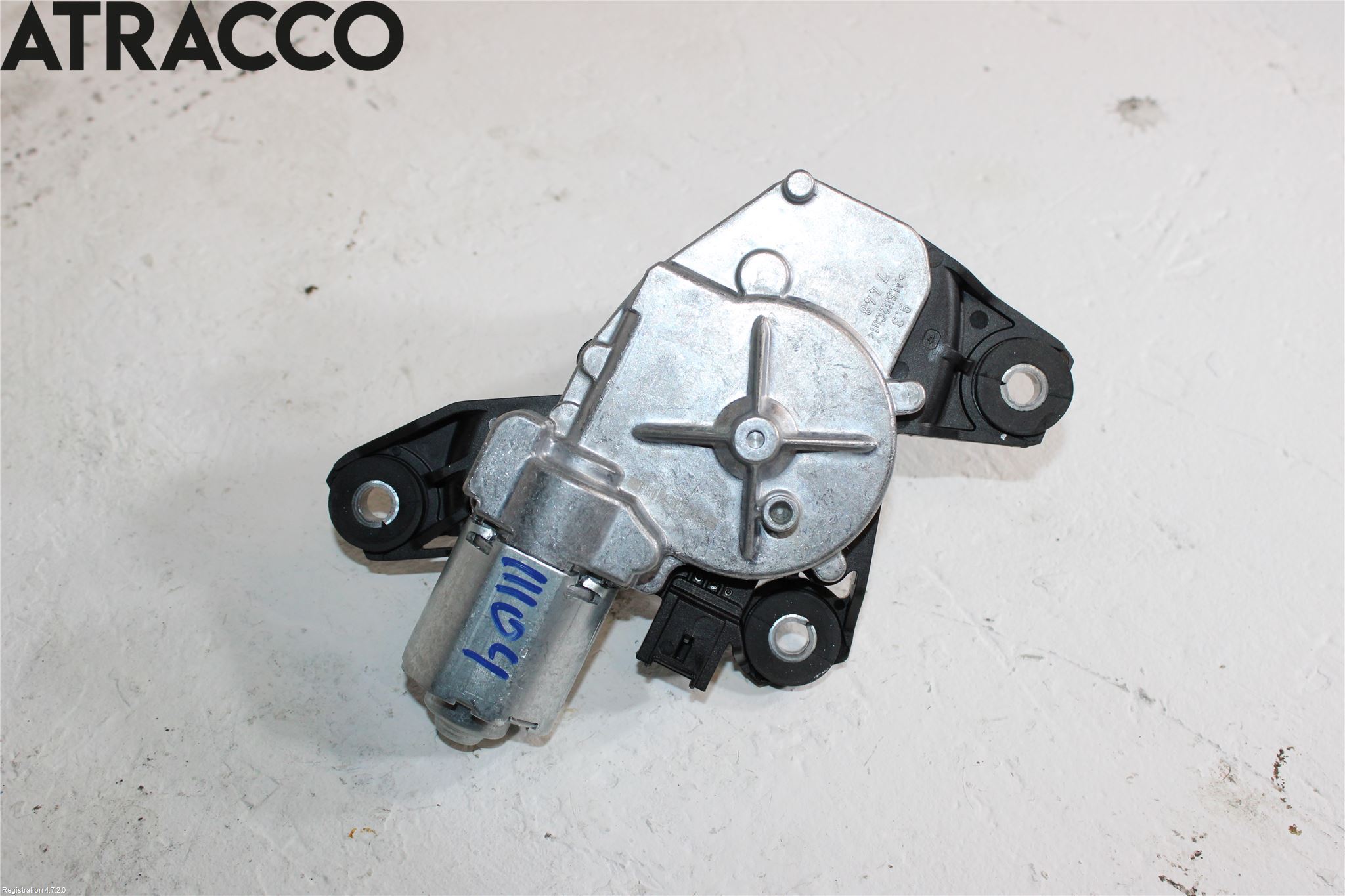 Renault CAPTUR 20-24 Torkarmotor Baklucka