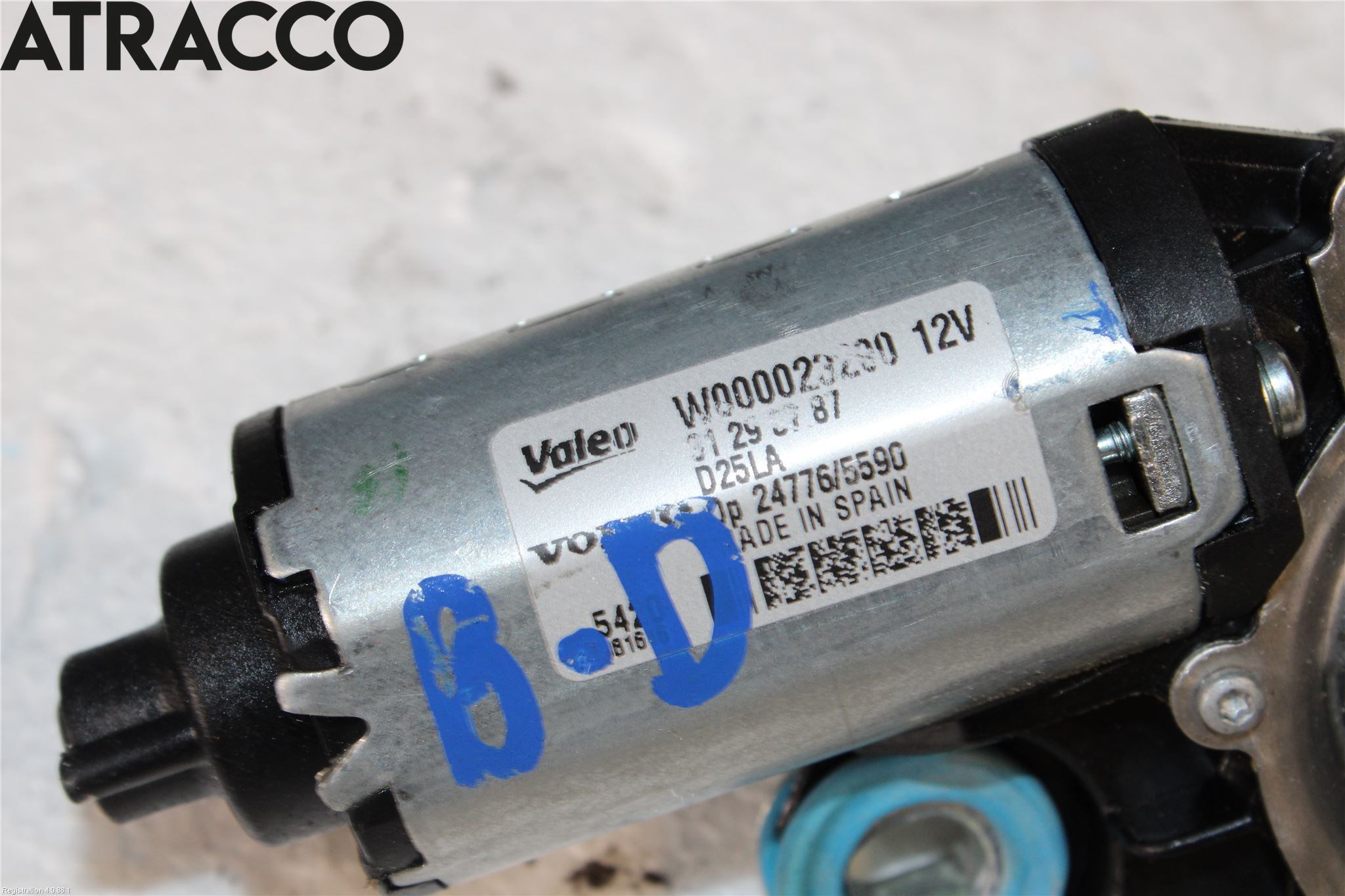 Volvo XC60 09-13 Torkarmotor Baklucka