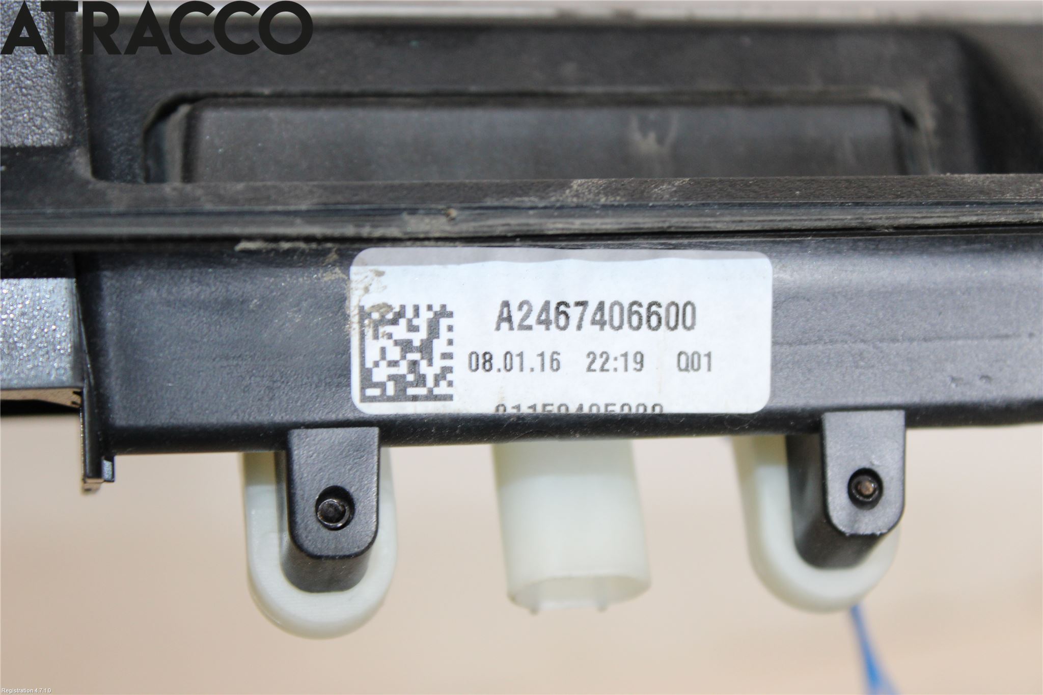 Mercedes-Benz MB B-KLASS (W246/W242) 12-19 Bakluckehandtag