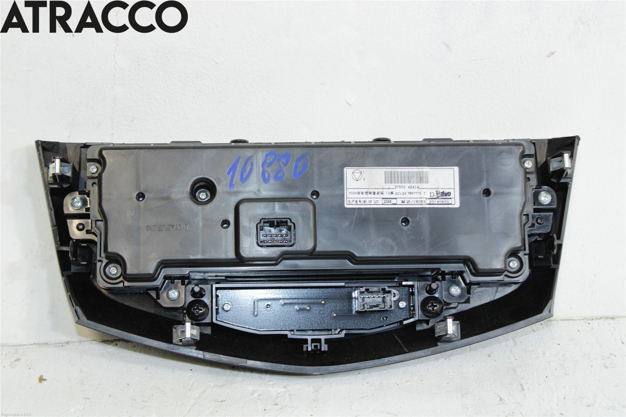 Nissan QASHQAI 14-17 Ac Styrenhet Ac Manöveren