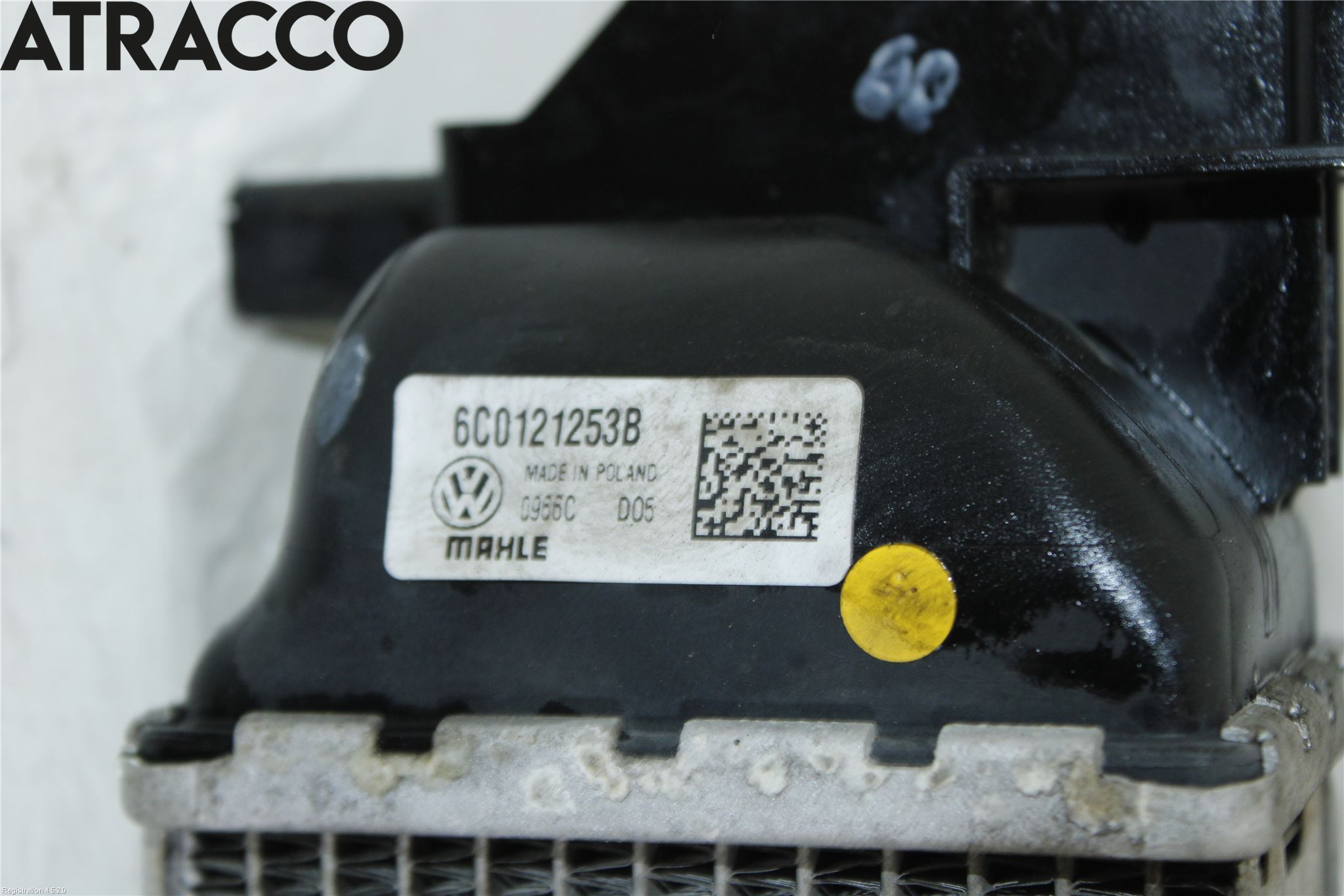Volkswagen VW POLO 10-17 Laddluft-Intercooler Kyl