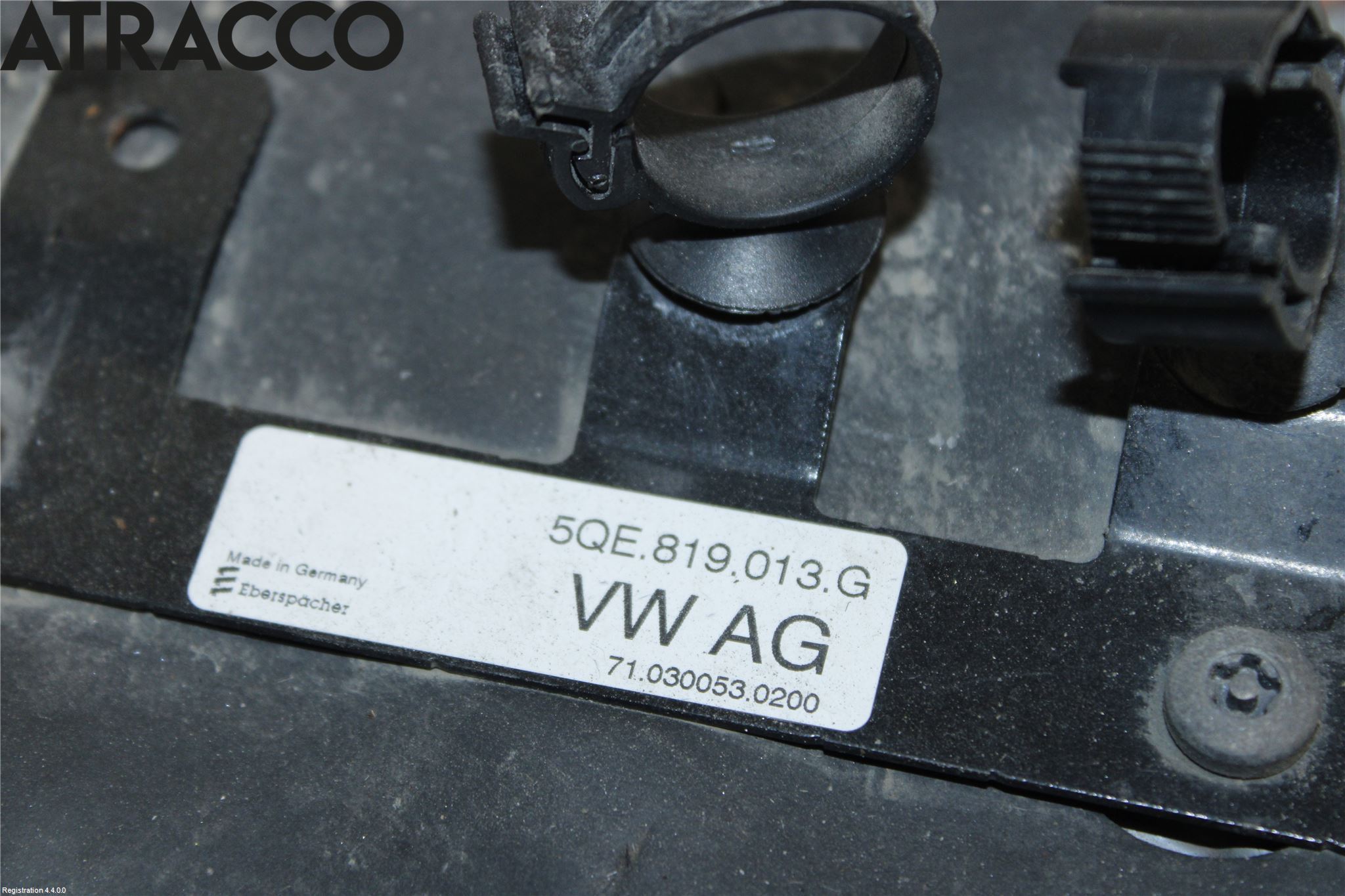 Volkswagen VW GOLF / E-GOLF VII 13-20 Motorvärmare El-Sats Komp