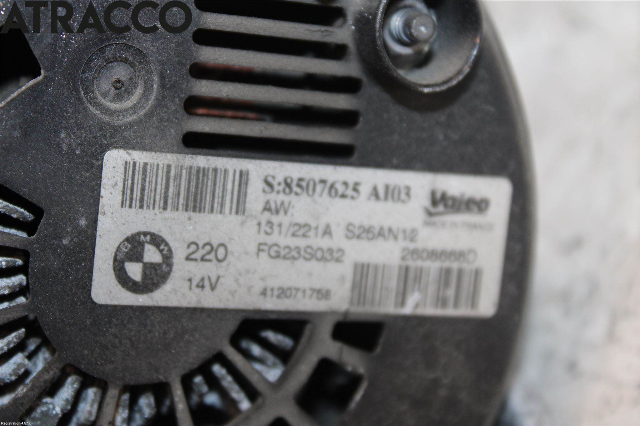 BMW 5 F10/F11/F18 09-17 Generator