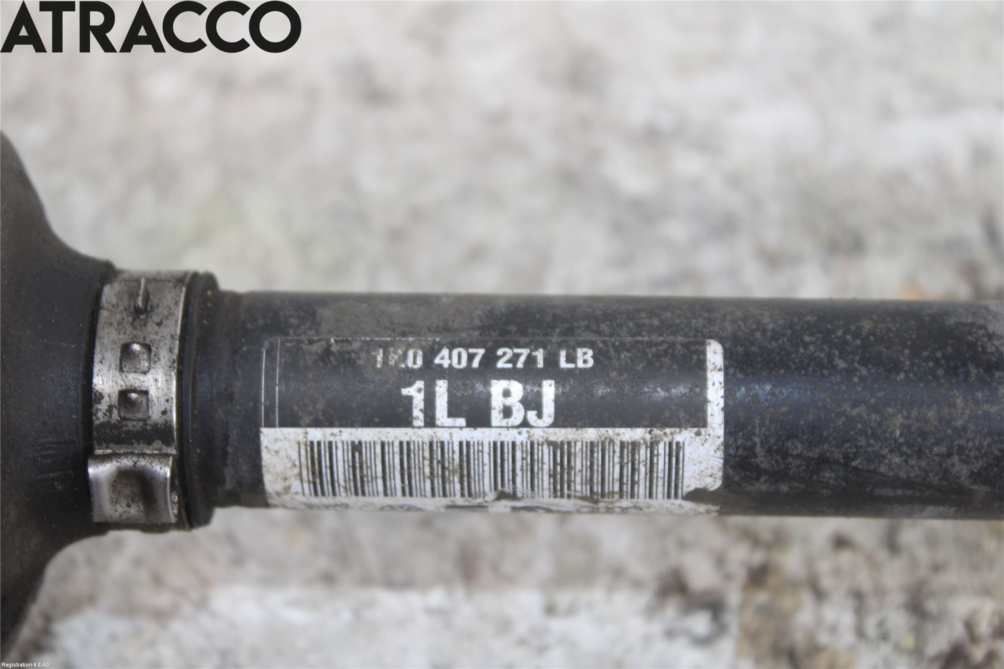 Volkswagen VW TOURAN 10-15 Drivaxel Fram Vänster