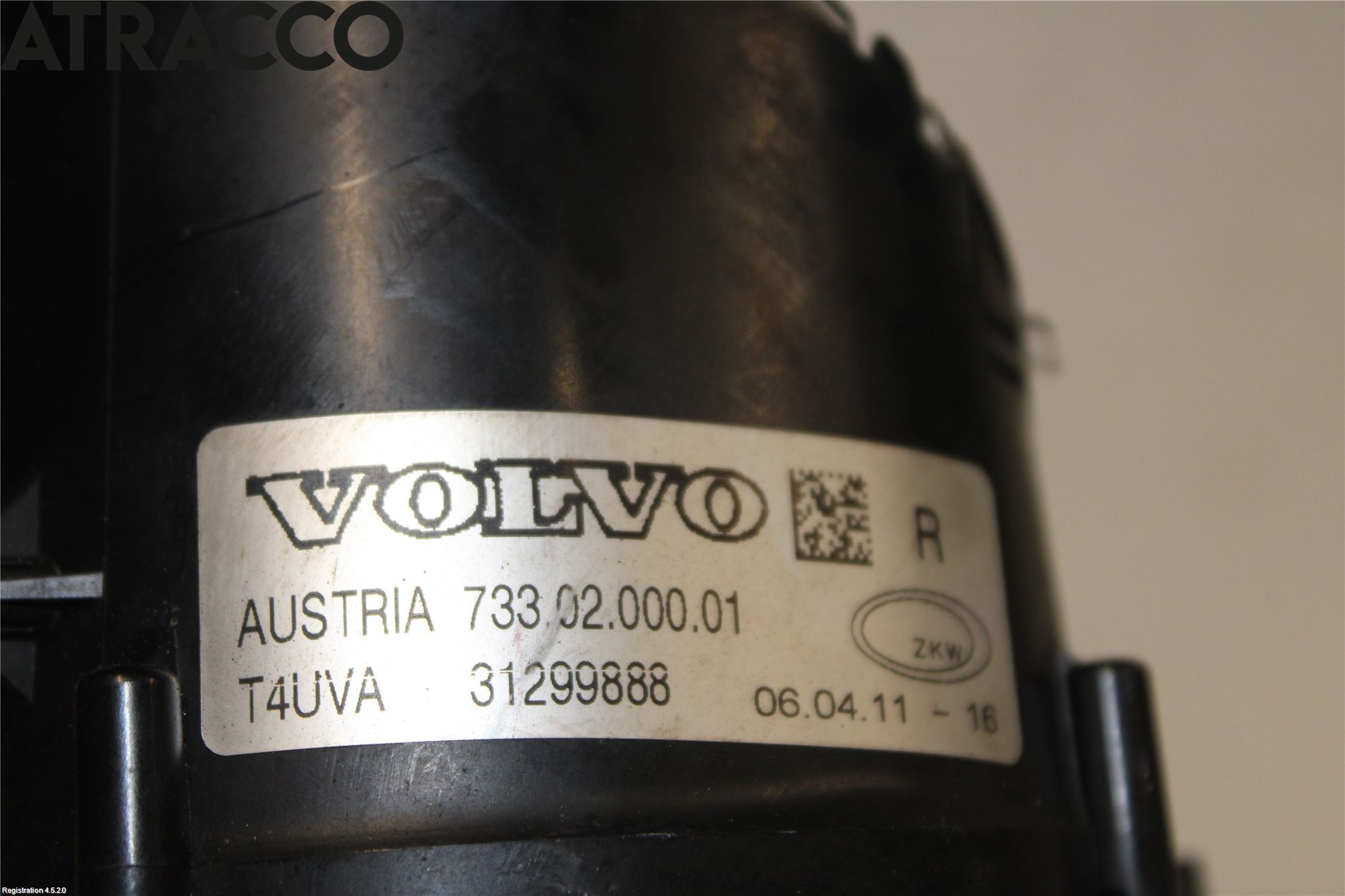 Volvo V50 08-12 Dimljus-Varselljus Fram