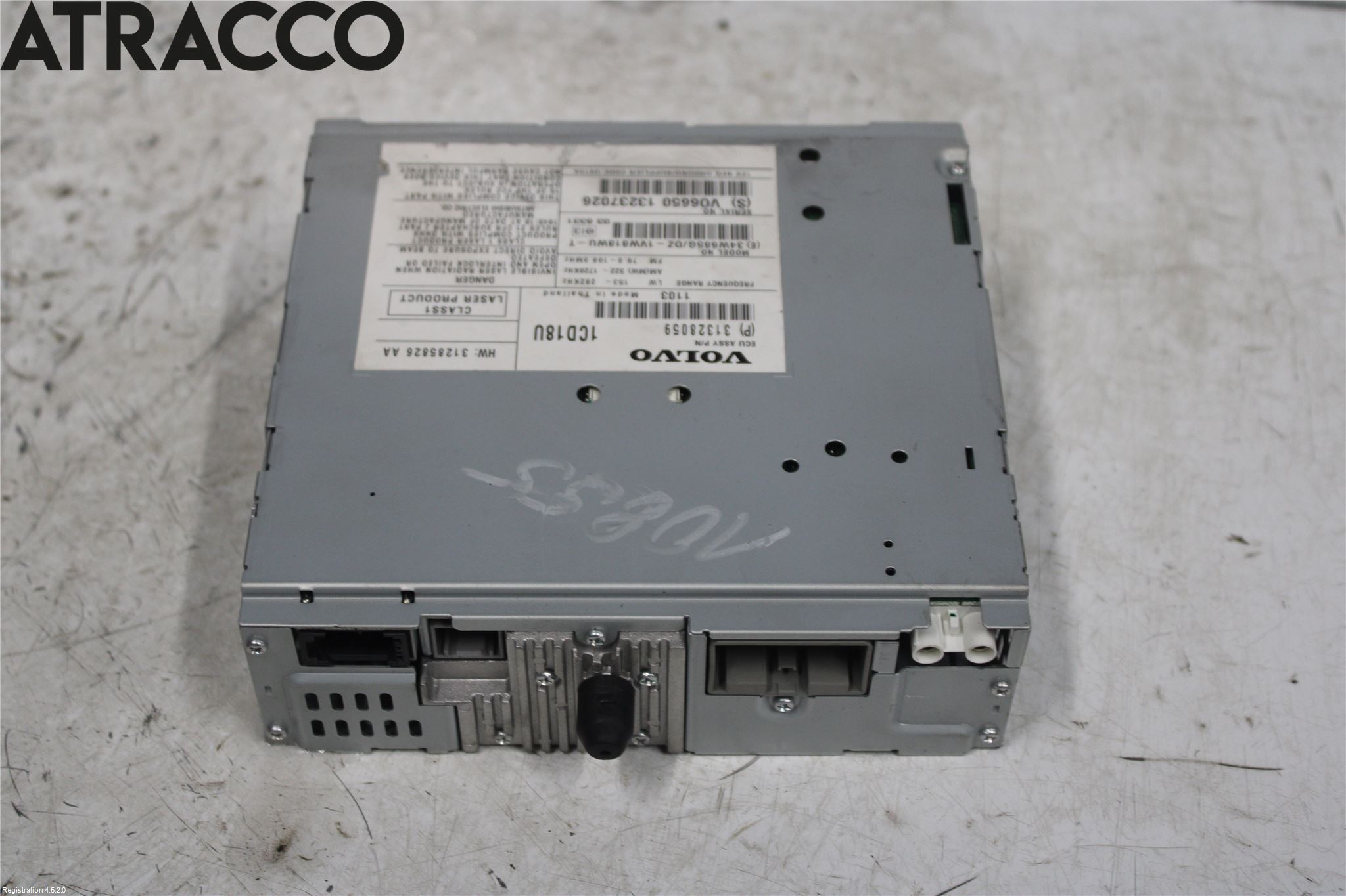 Volvo V50 08-12 Cd Radio - Multimediapanel