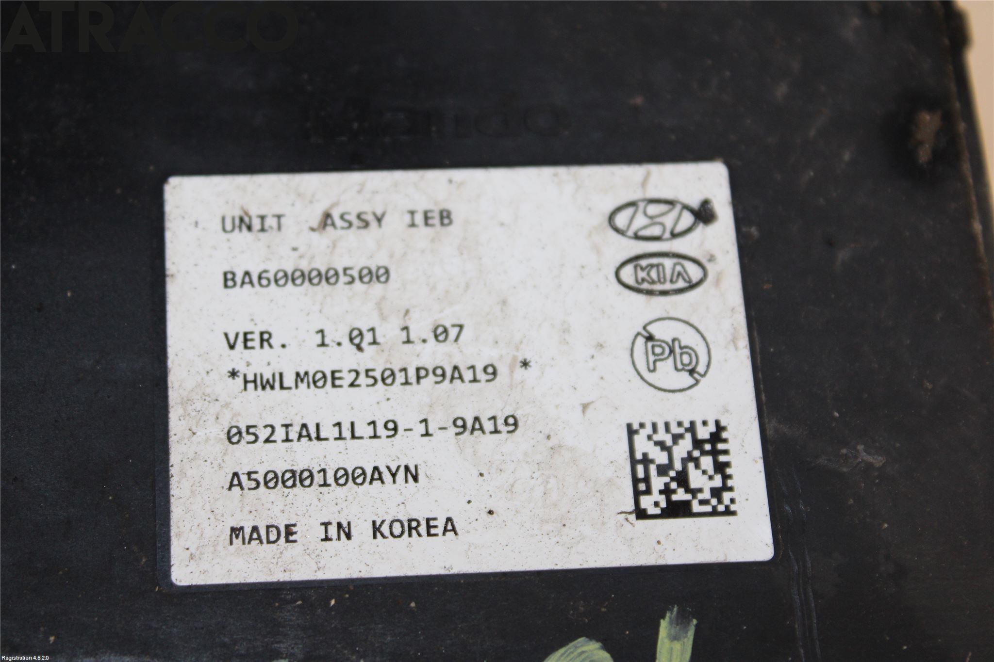 Kia NIRO (DE) 17-22 Abs Hydraulaggregat