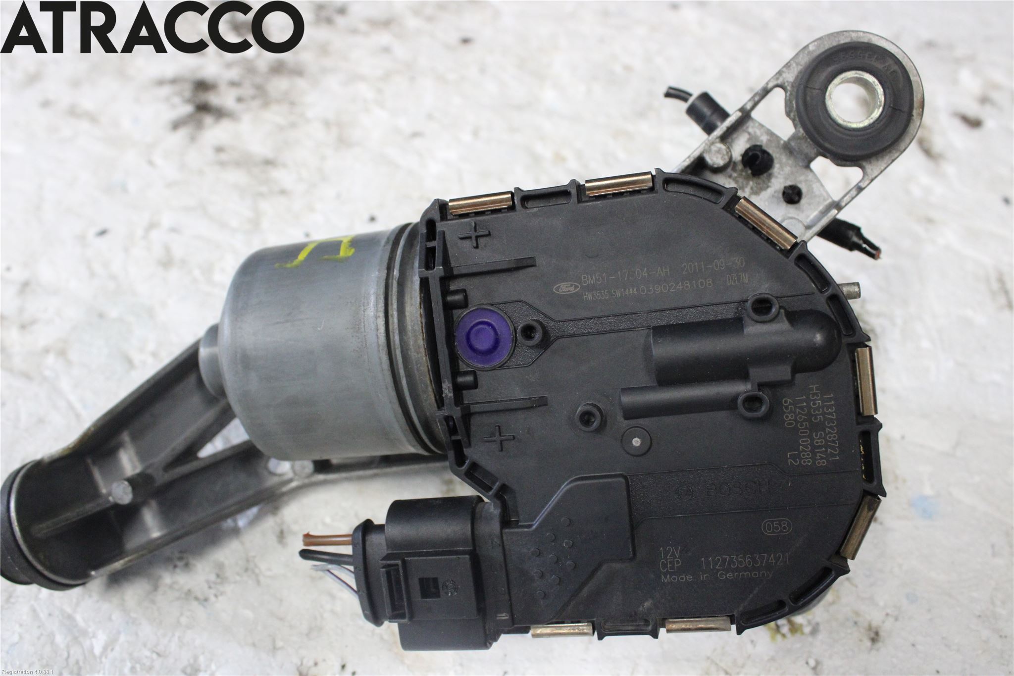 Ford FOCUS 11-14 Torkarmotor Vindruta
