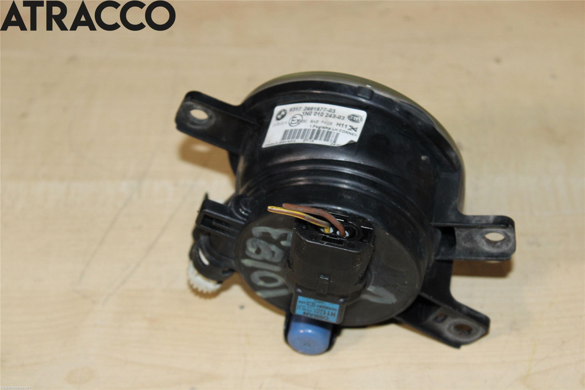 BMW X1 E84 10-15 Dimljus-Varselljus Fram