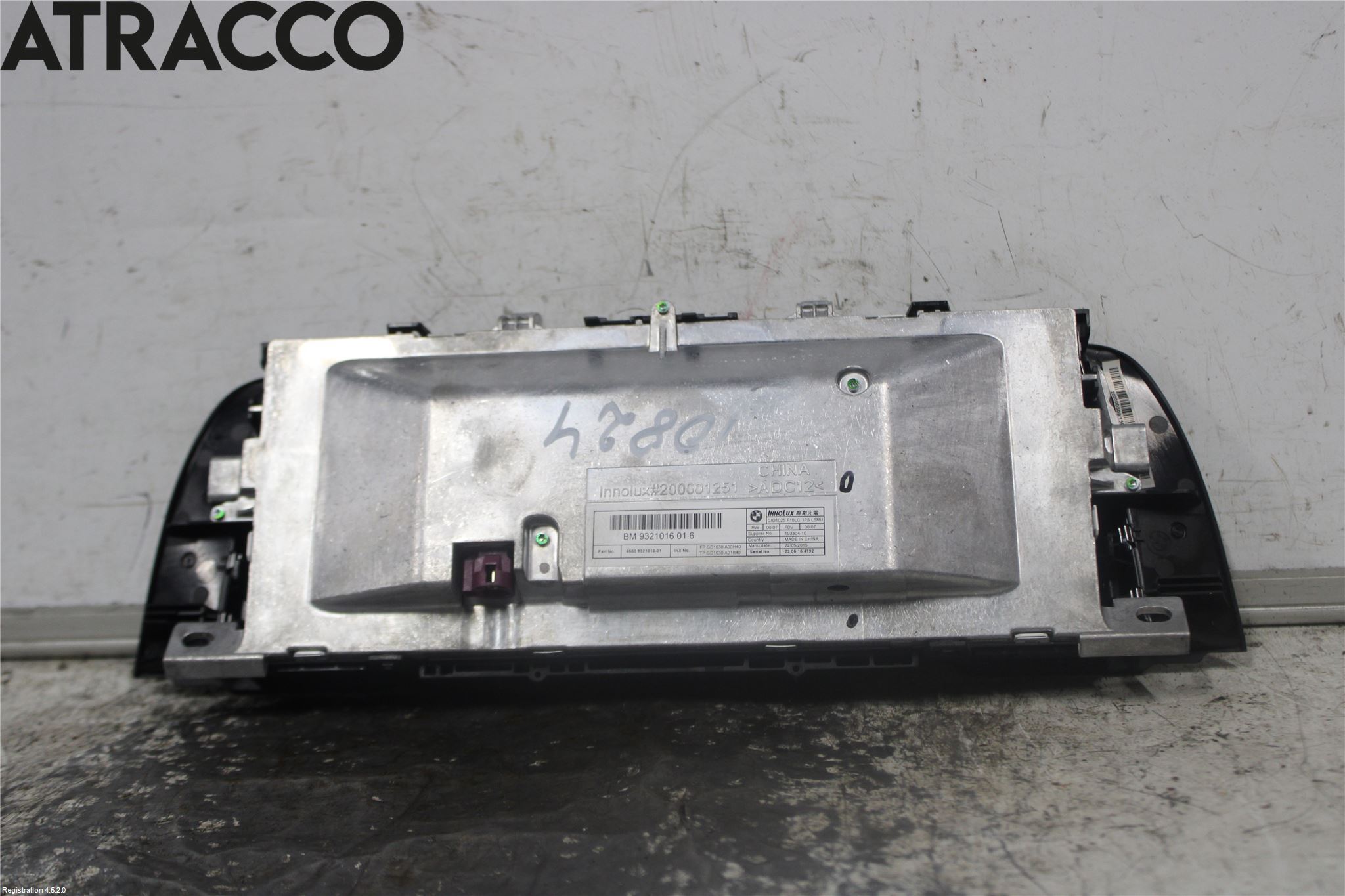 BMW 5 F10/F11/F18 09-17 Multifunktionsdisplay