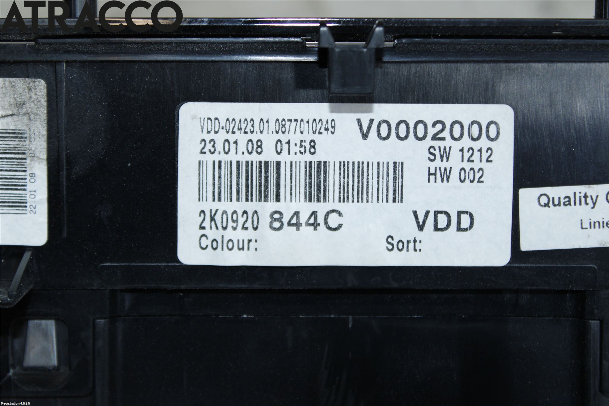Volkswagen VW CADDY      04-10 Instrument Komb