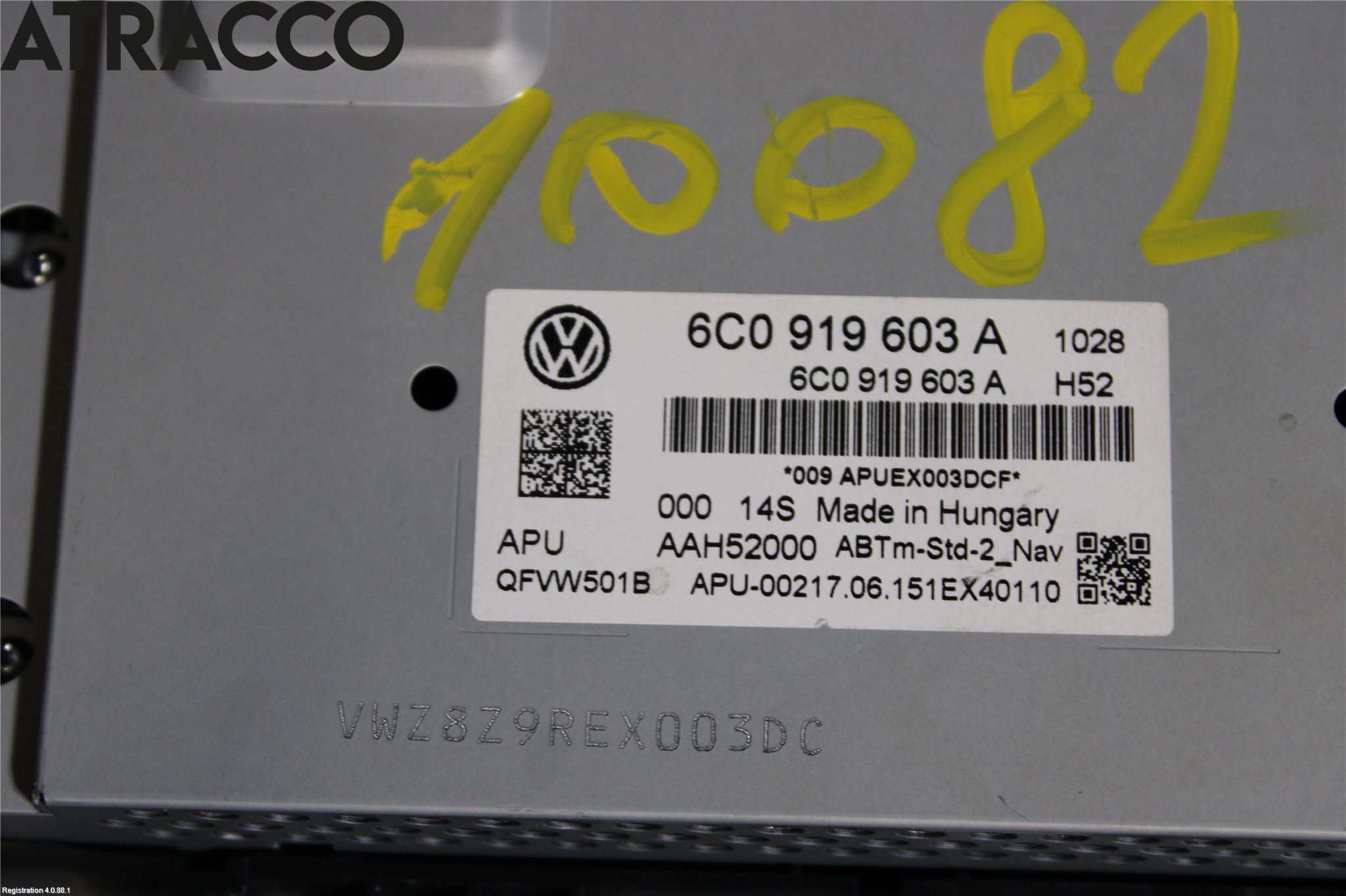 Volkswagen VW POLO 10-17 Radio