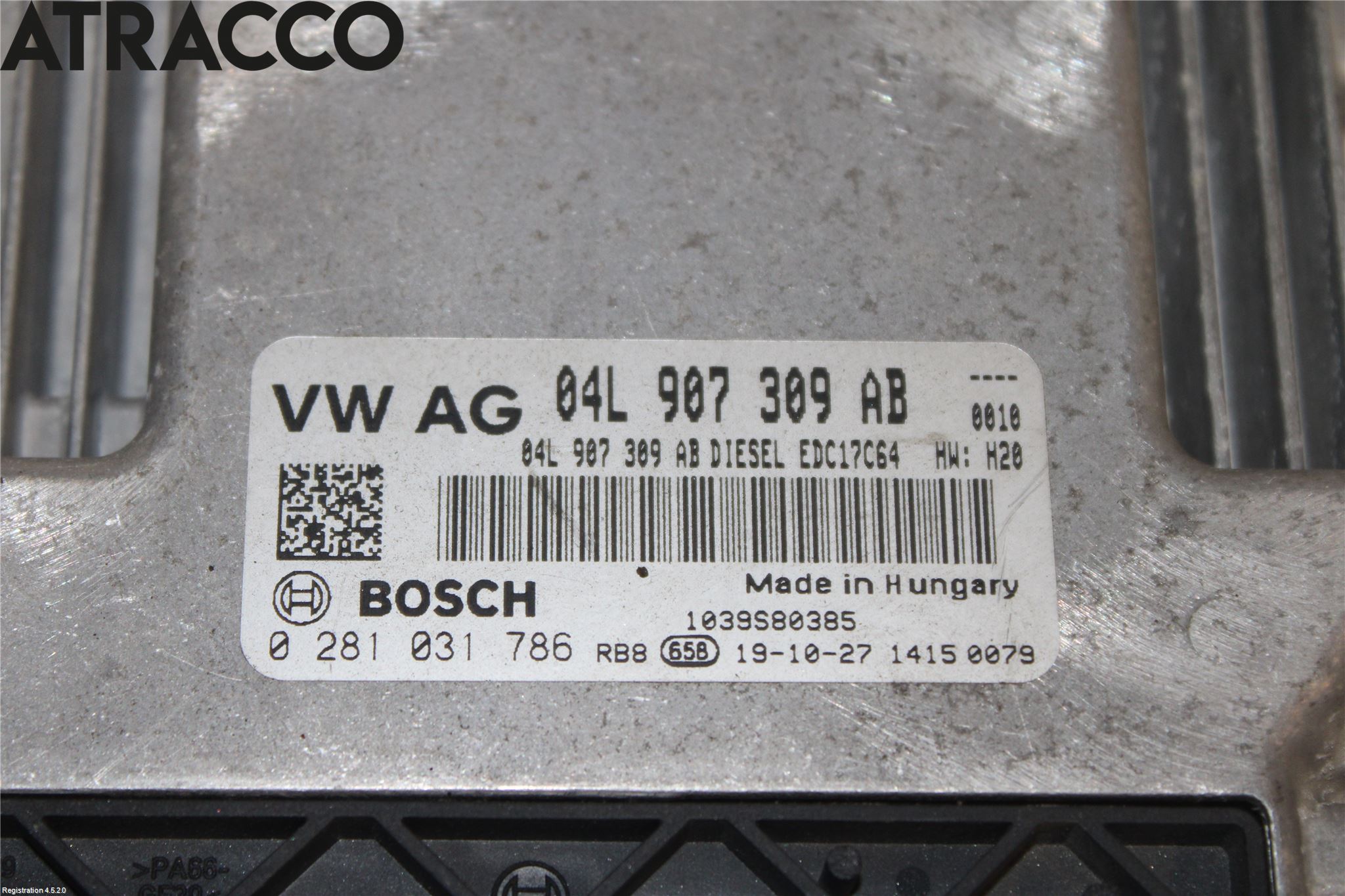 Volkswagen VW CADDY 16-20 Styrenhet Insprut Bensin