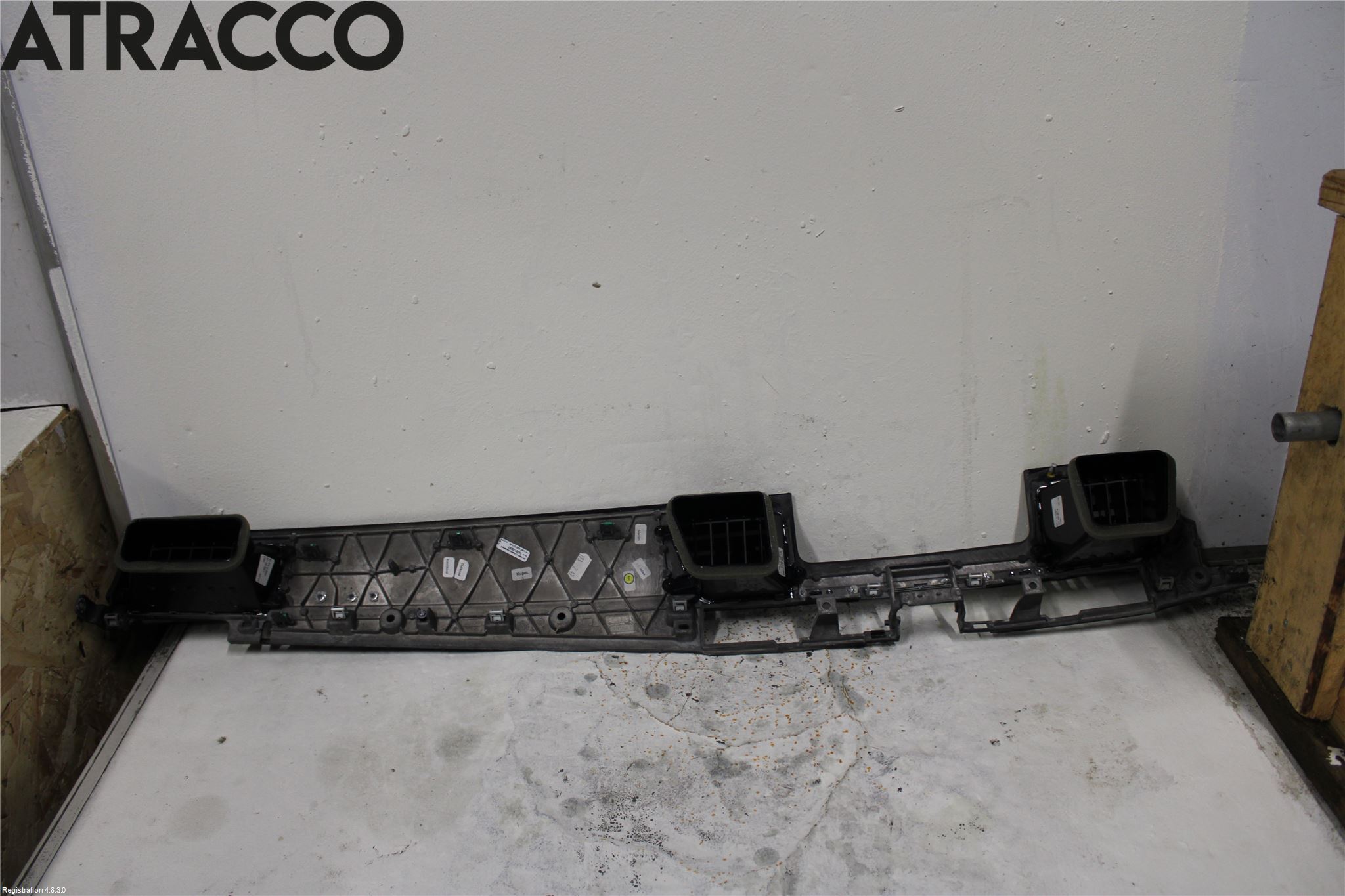 Audi A8/S8 4H 10-17 Defrosterkanal-Munstycke