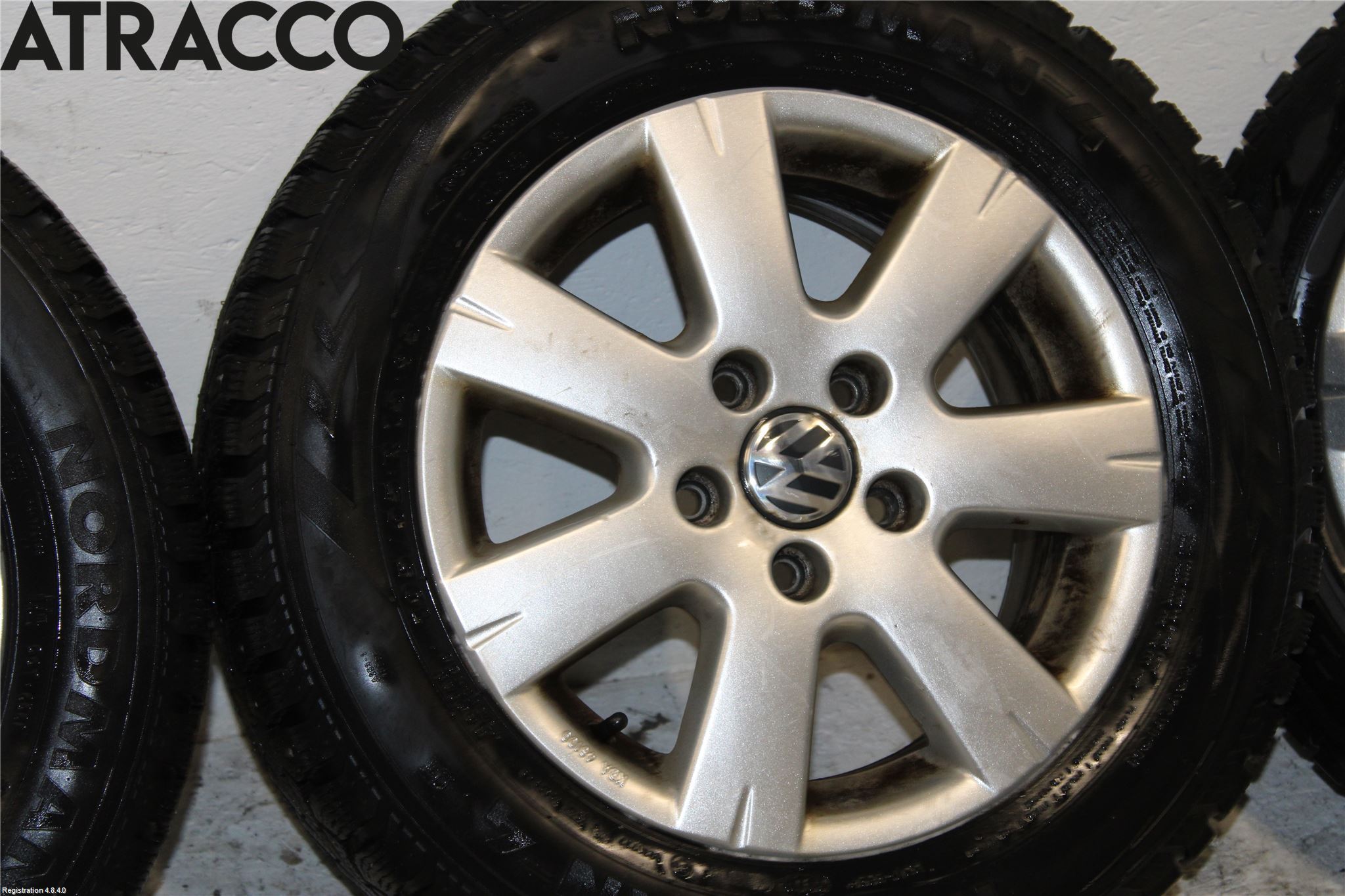 Volkswagen VW GOLF VI 09-13 Vinterdäck Alumfälg 4St