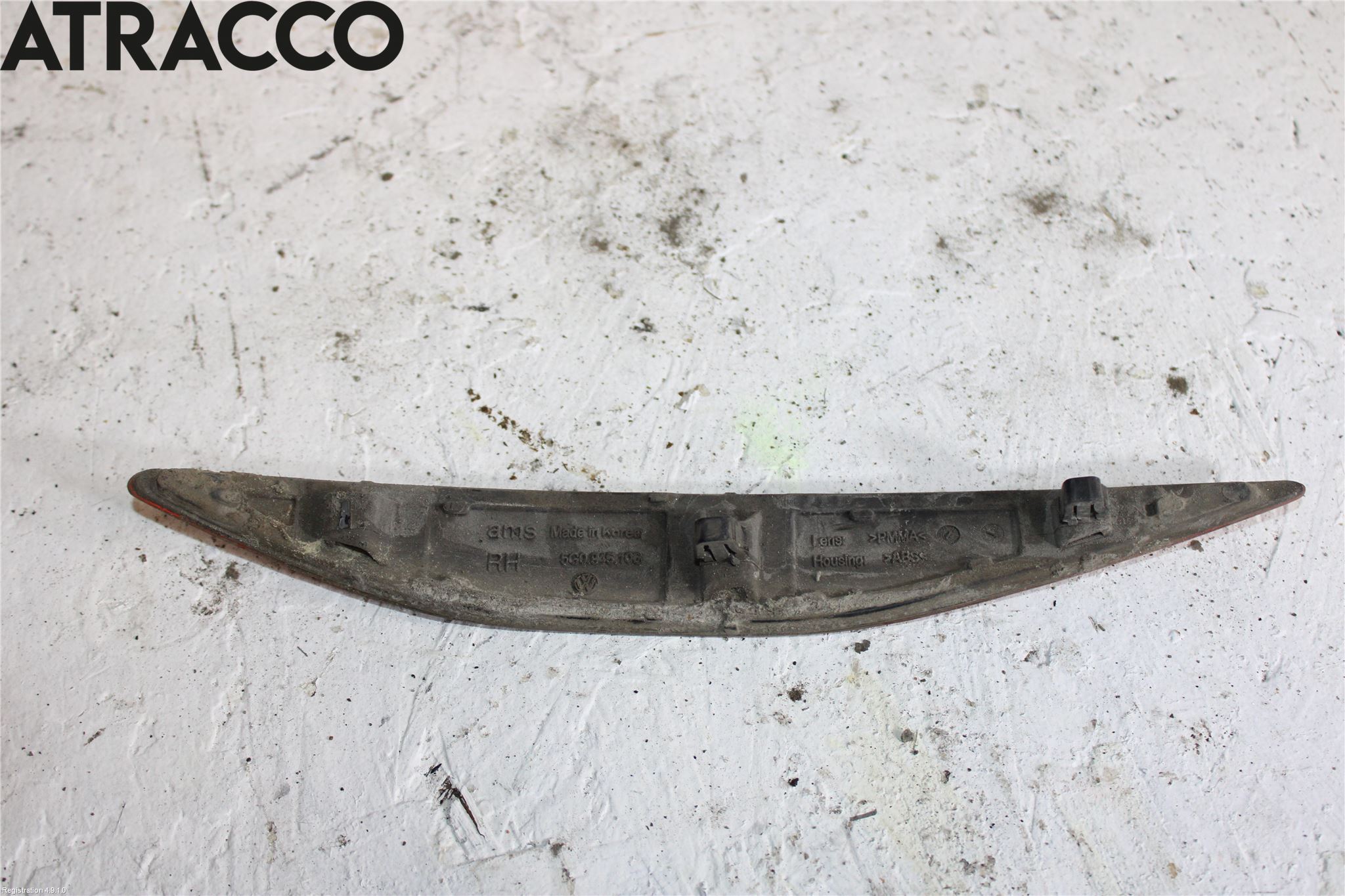 Volkswagen VW GOLF / E-GOLF VII 13-20 Dimljus/Reflex Bak