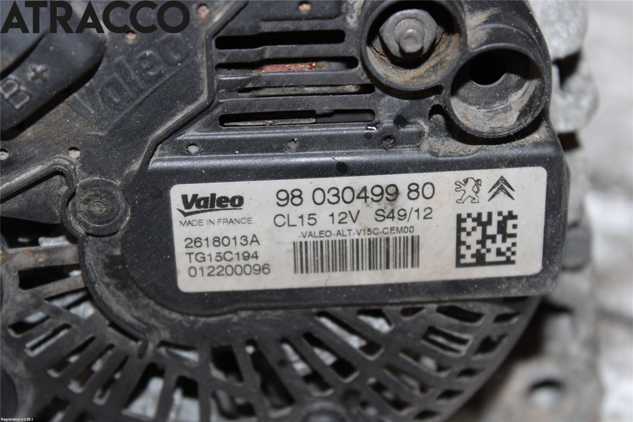 Citroen C4 AIRCROSS Generator