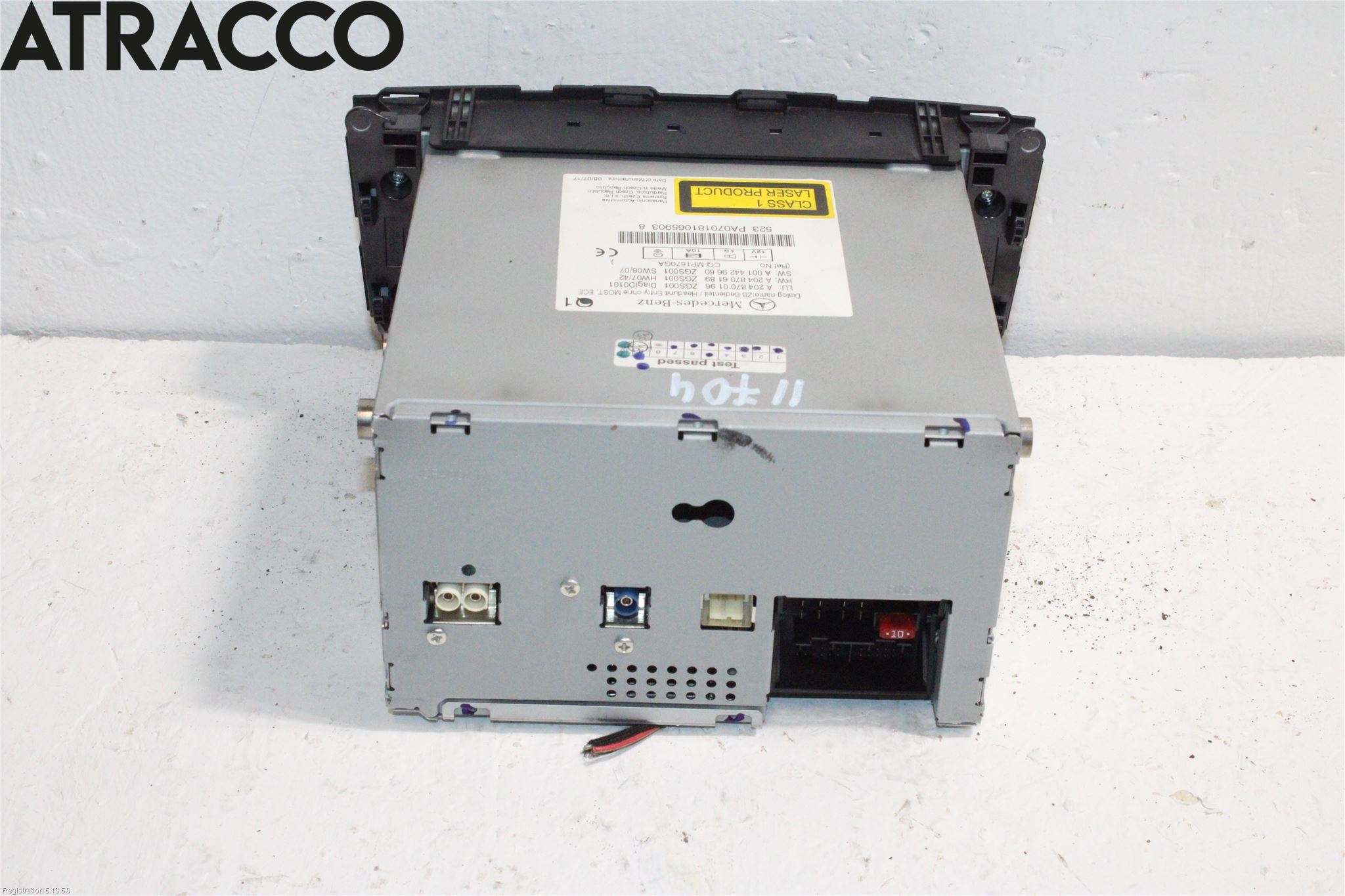 Mercedes-Benz MB C-KLASS (W204) 07-15 Cd Radio - Multimediapanel